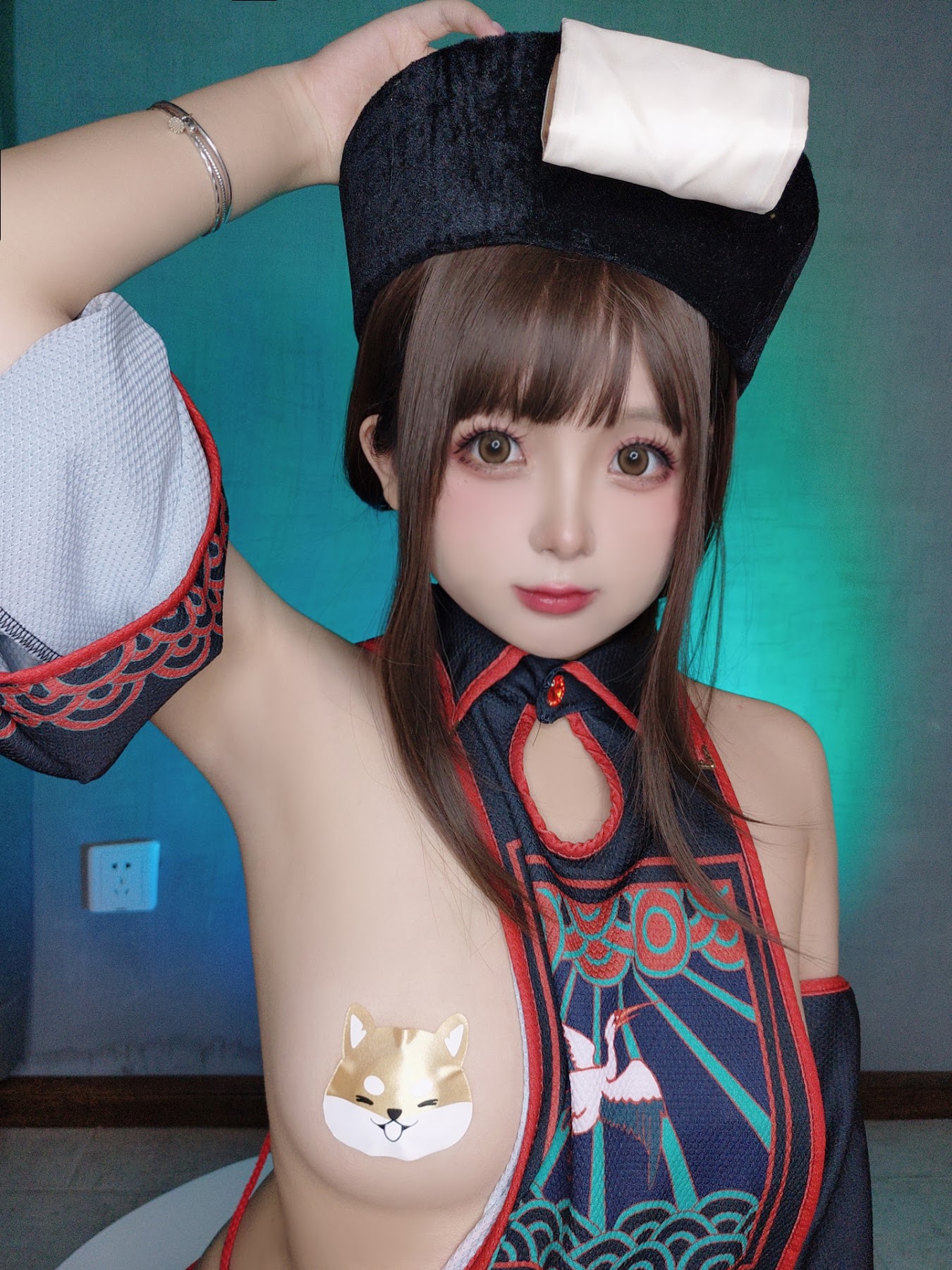 Coser@日奈娇 – 万圣节 小僵尸 - P33