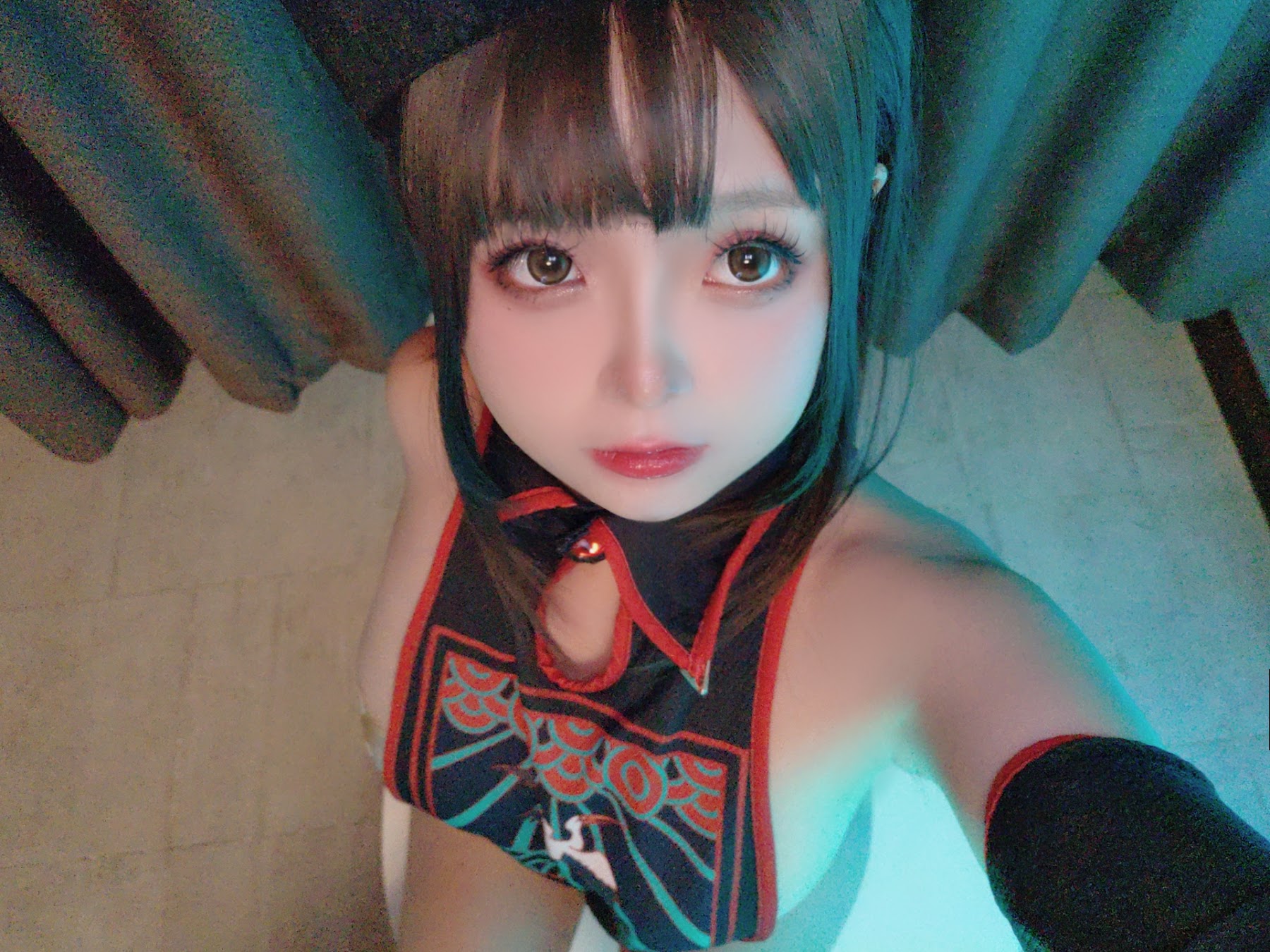 Coser@日奈娇 – 万圣节 小僵尸 - P35