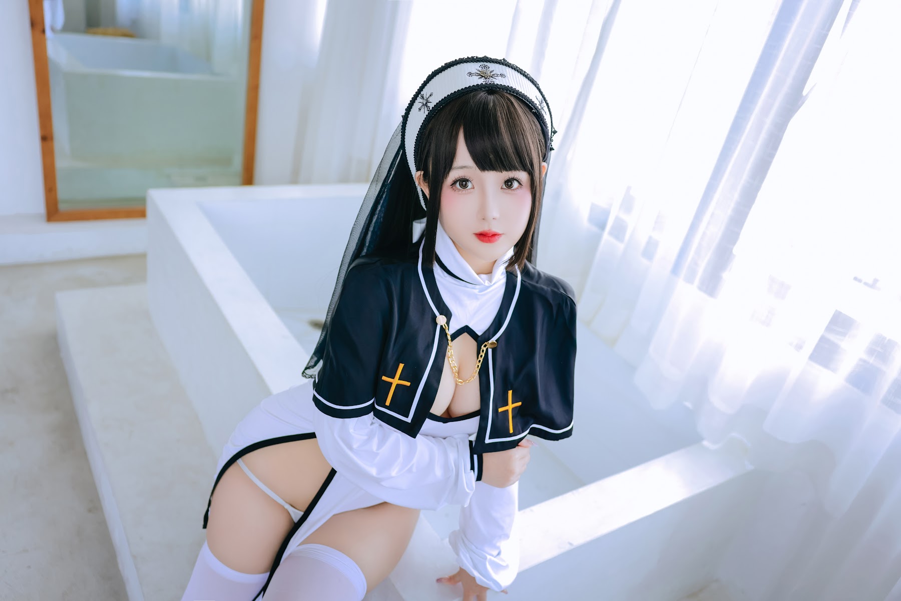 Coser@日奈娇 – 修女 - P14