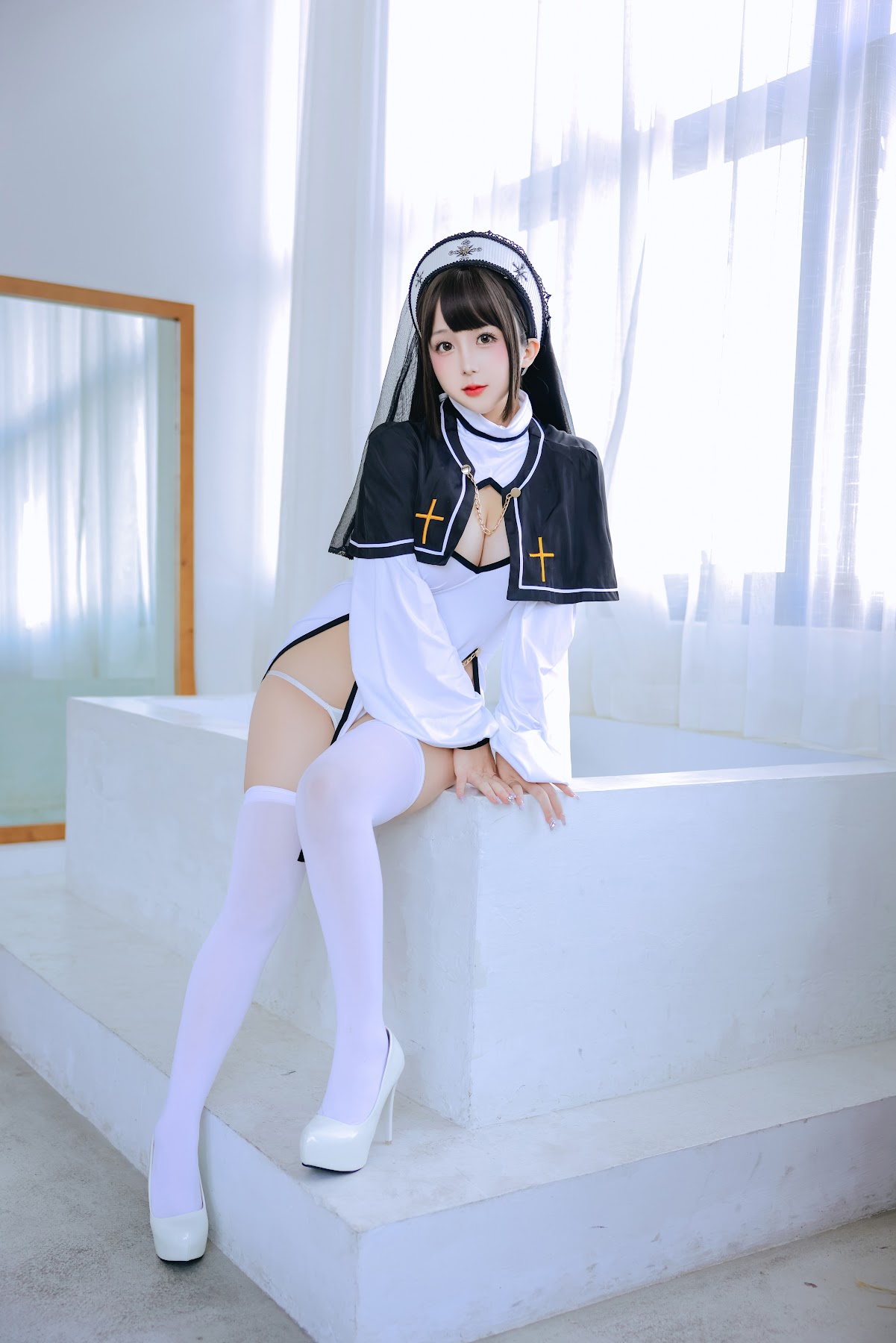 Coser@日奈娇 – 修女 - P17