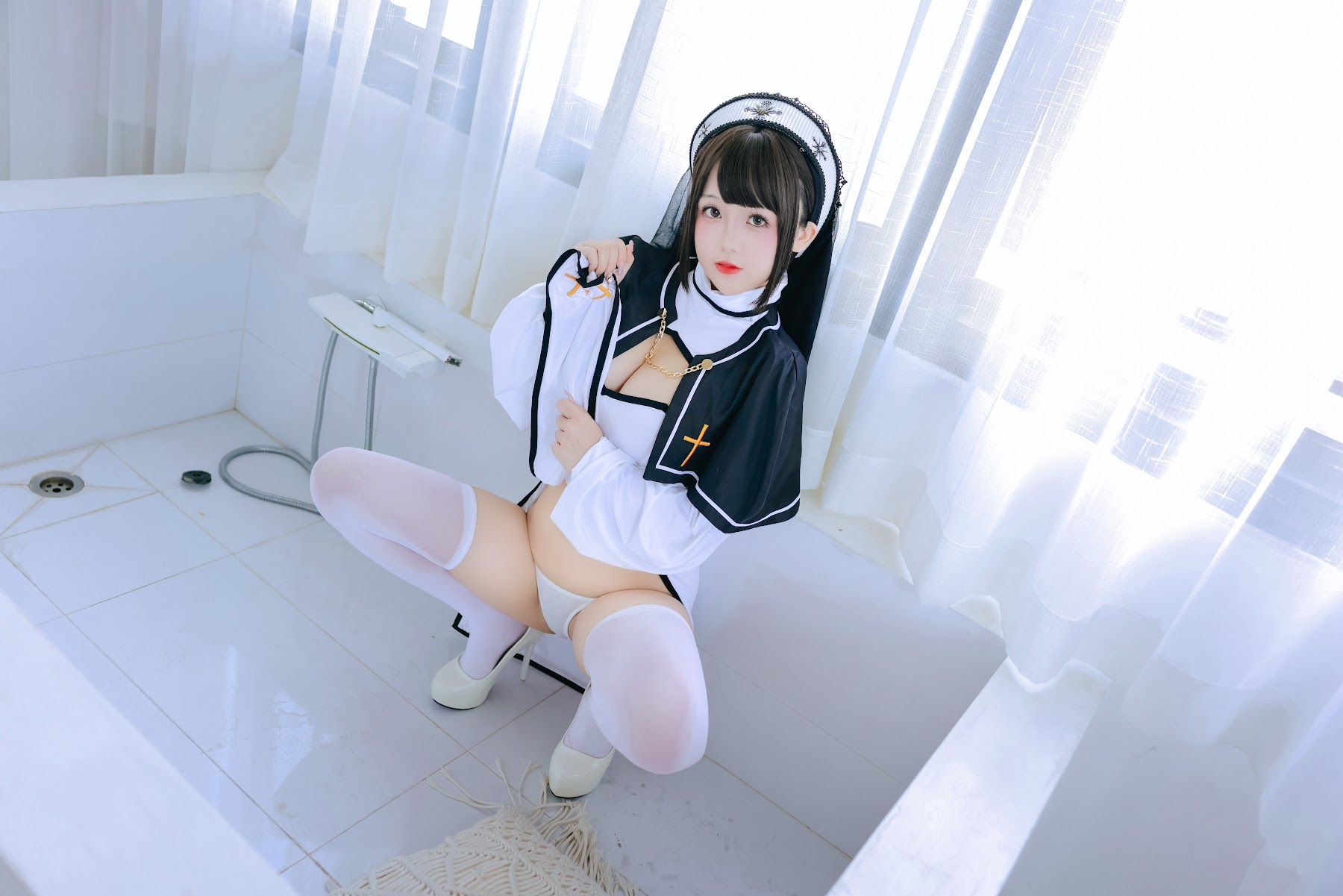 Coser@日奈娇 – 修女 - P19