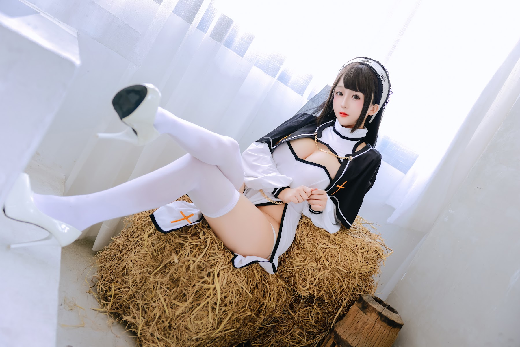 Coser@日奈娇 – 修女 - P27