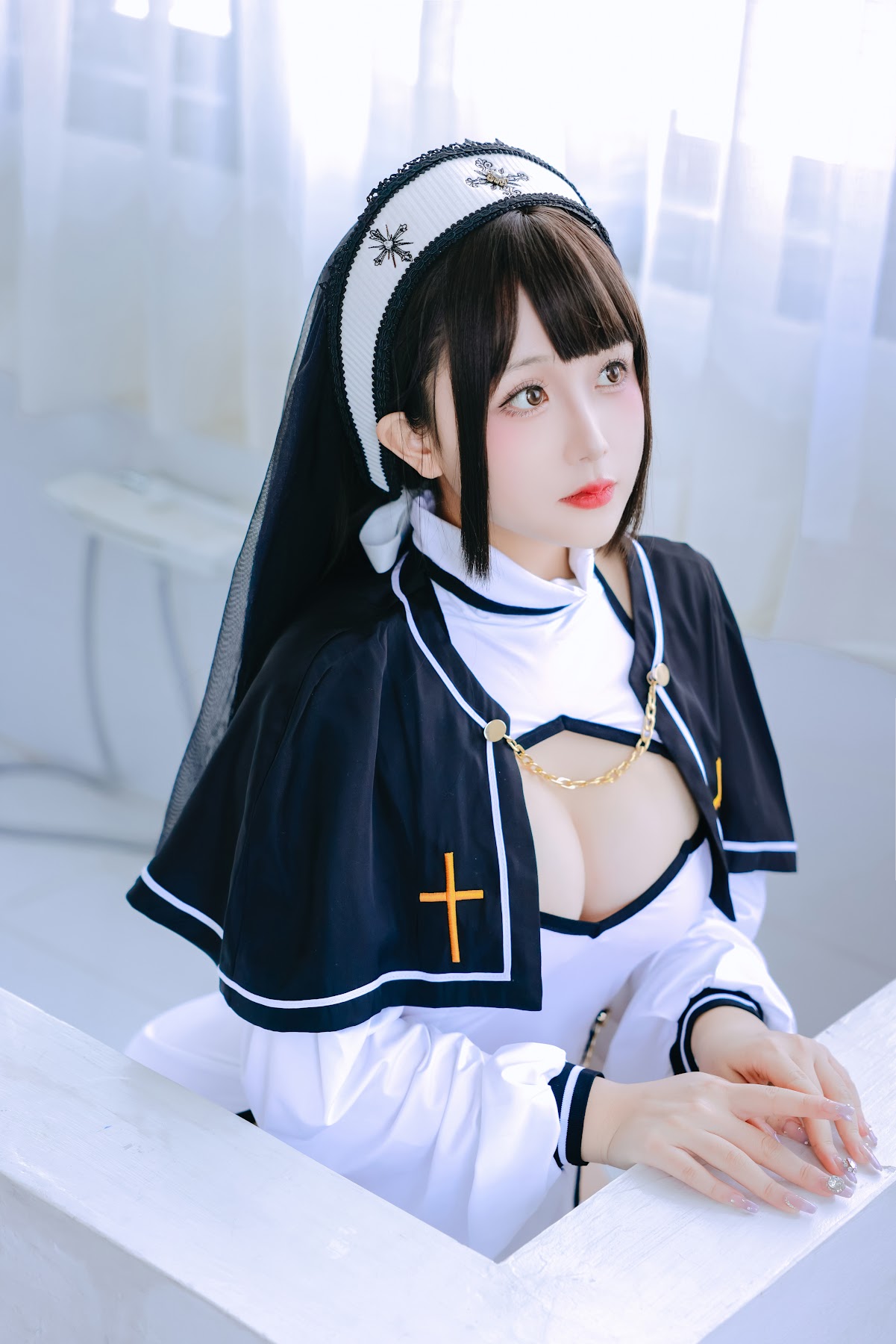 Coser@日奈娇 – 修女 - P32