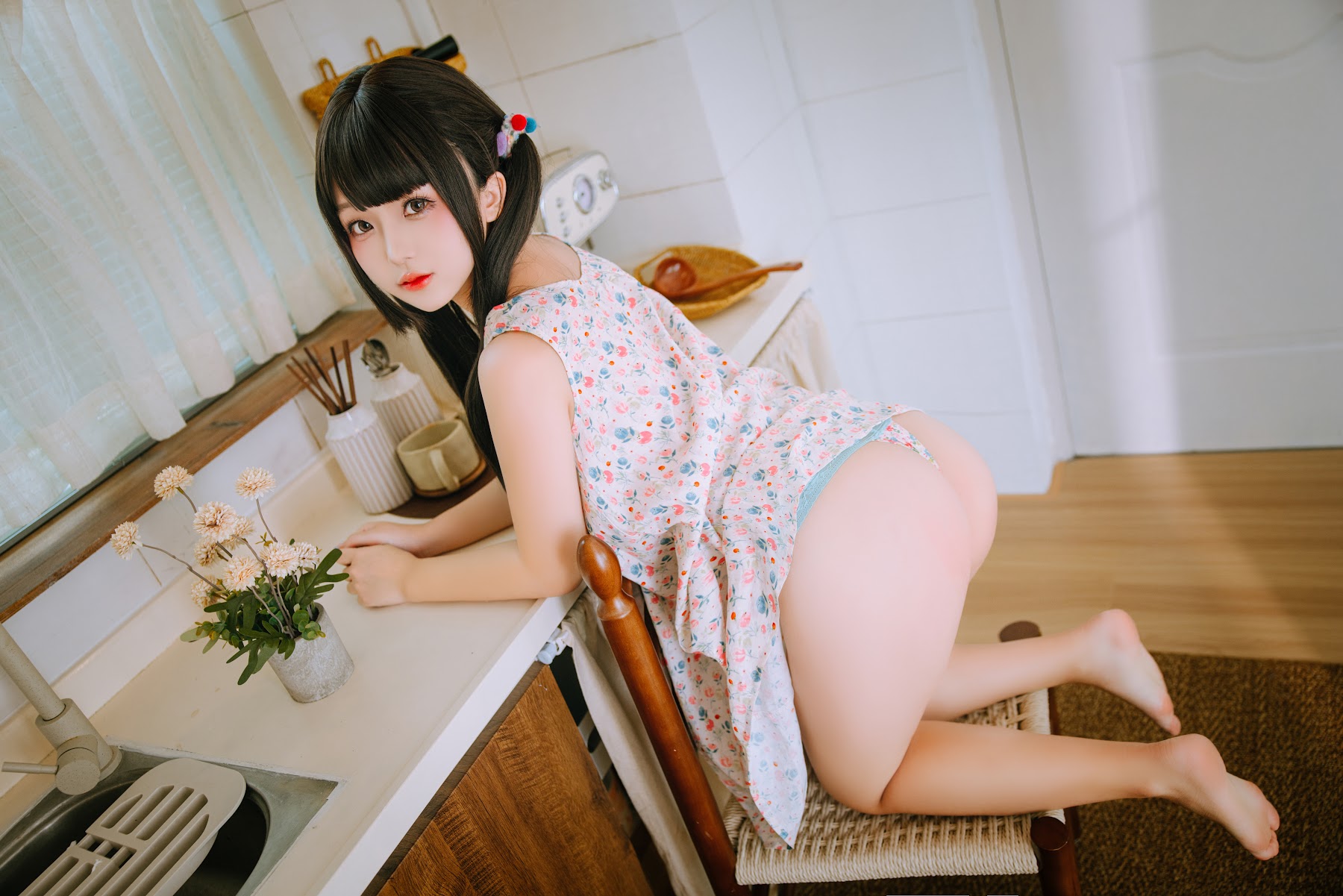 Coser@日奈娇 – 厨房 - P100