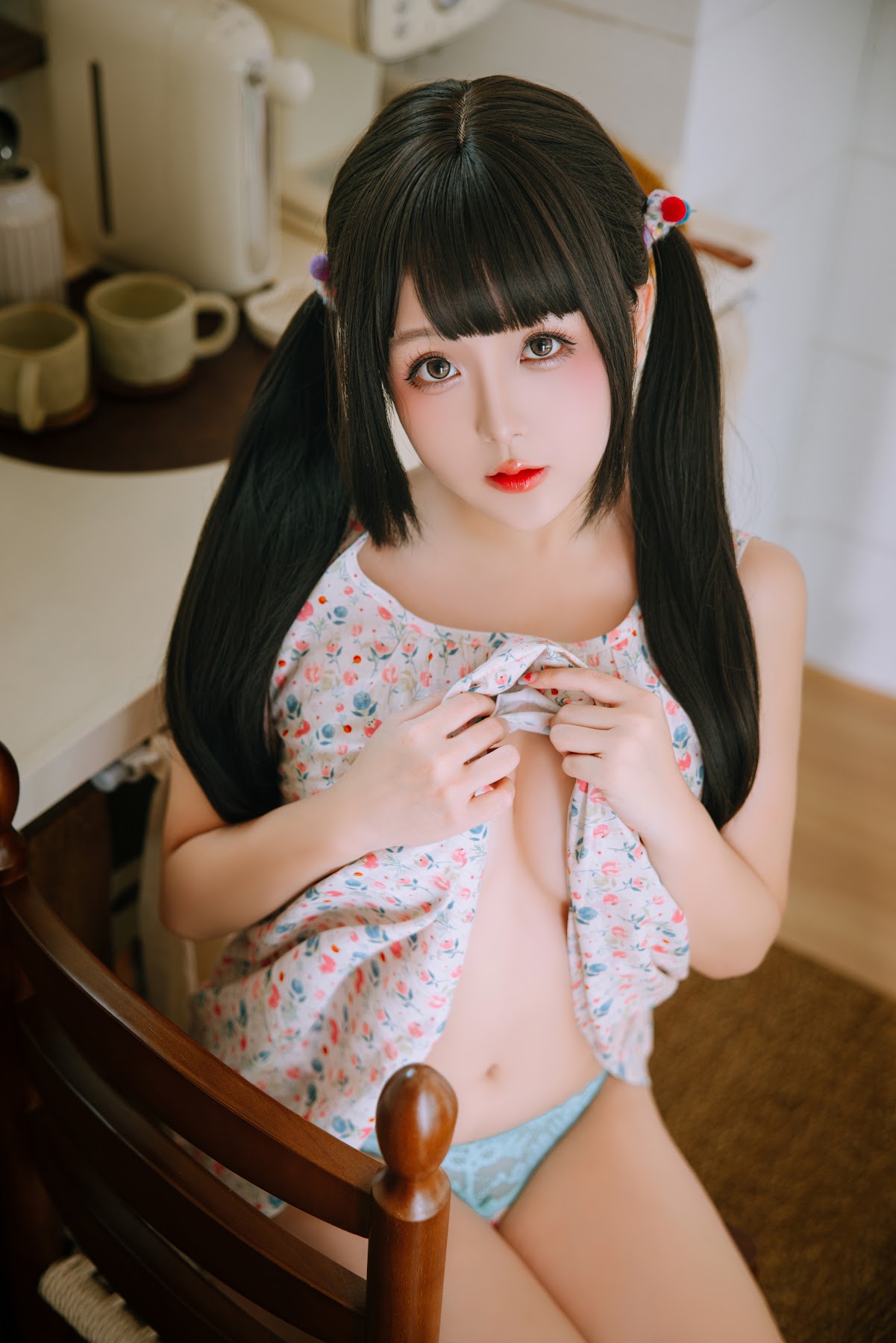 Coser@日奈娇 – 厨房 - P81