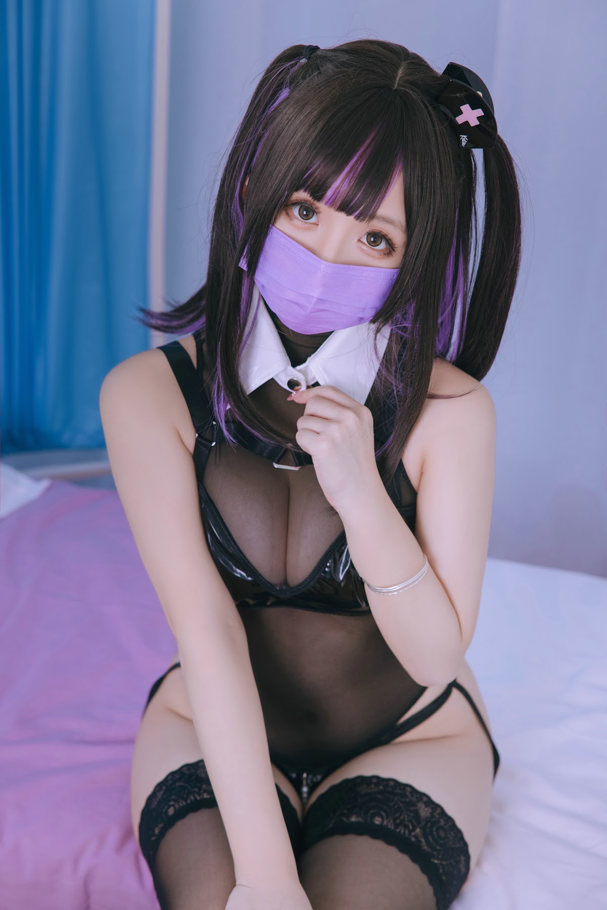 Coser@日奈娇 – 口罩护士 - P58