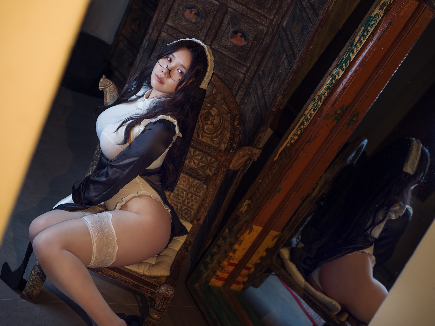 Coser@麻花麻花酱 – 修女 - P64