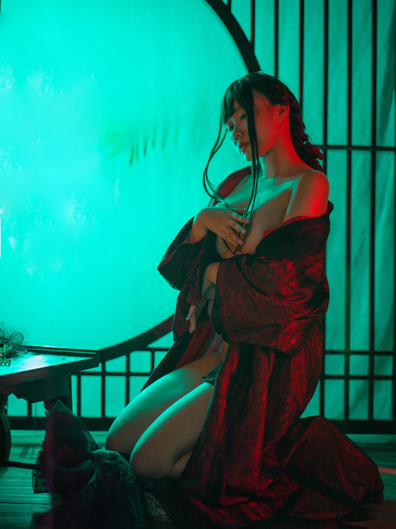 Coser@麻花麻花酱 – 兽耳和服 - P9