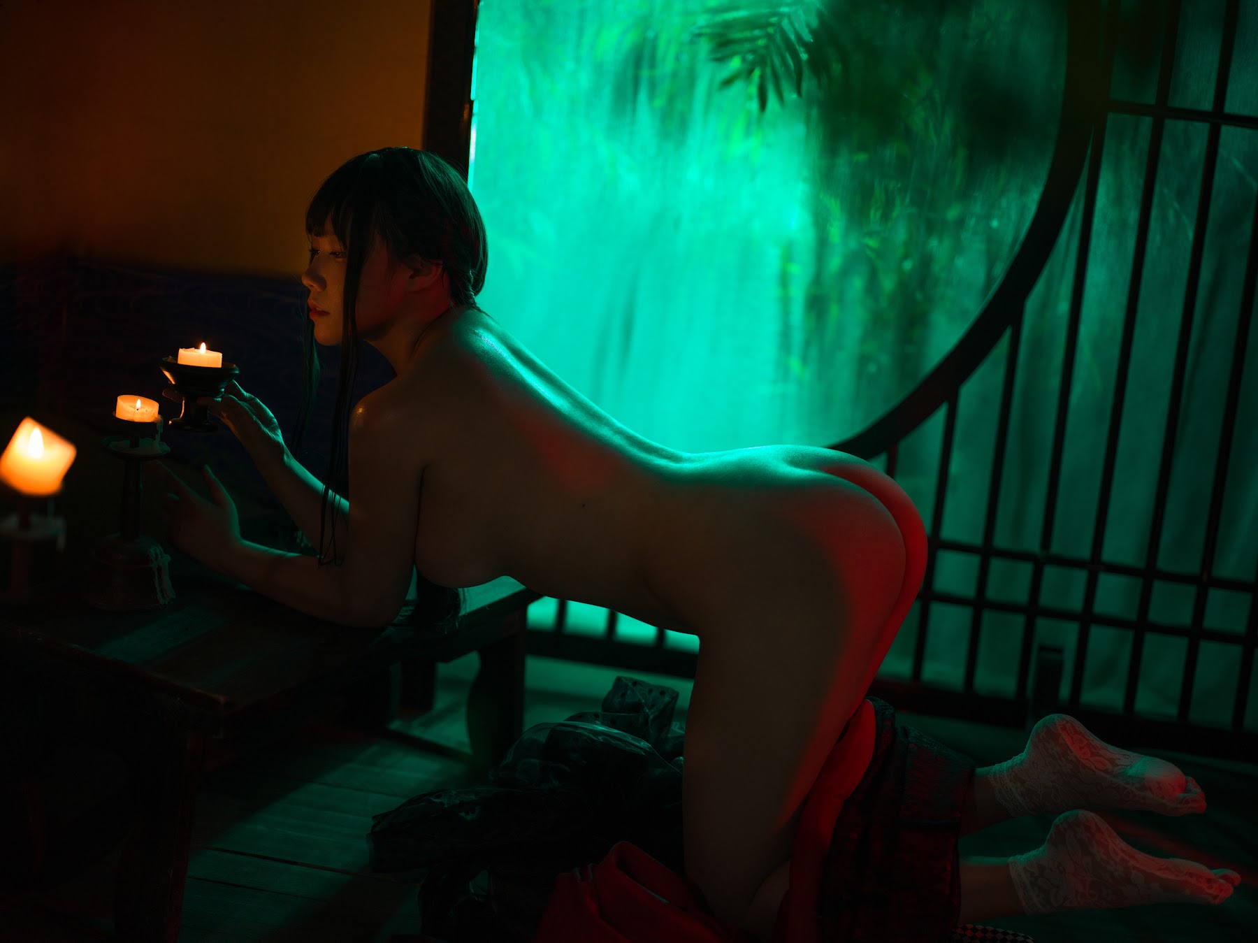 Coser@麻花麻花酱 – 兽耳和服 - P11