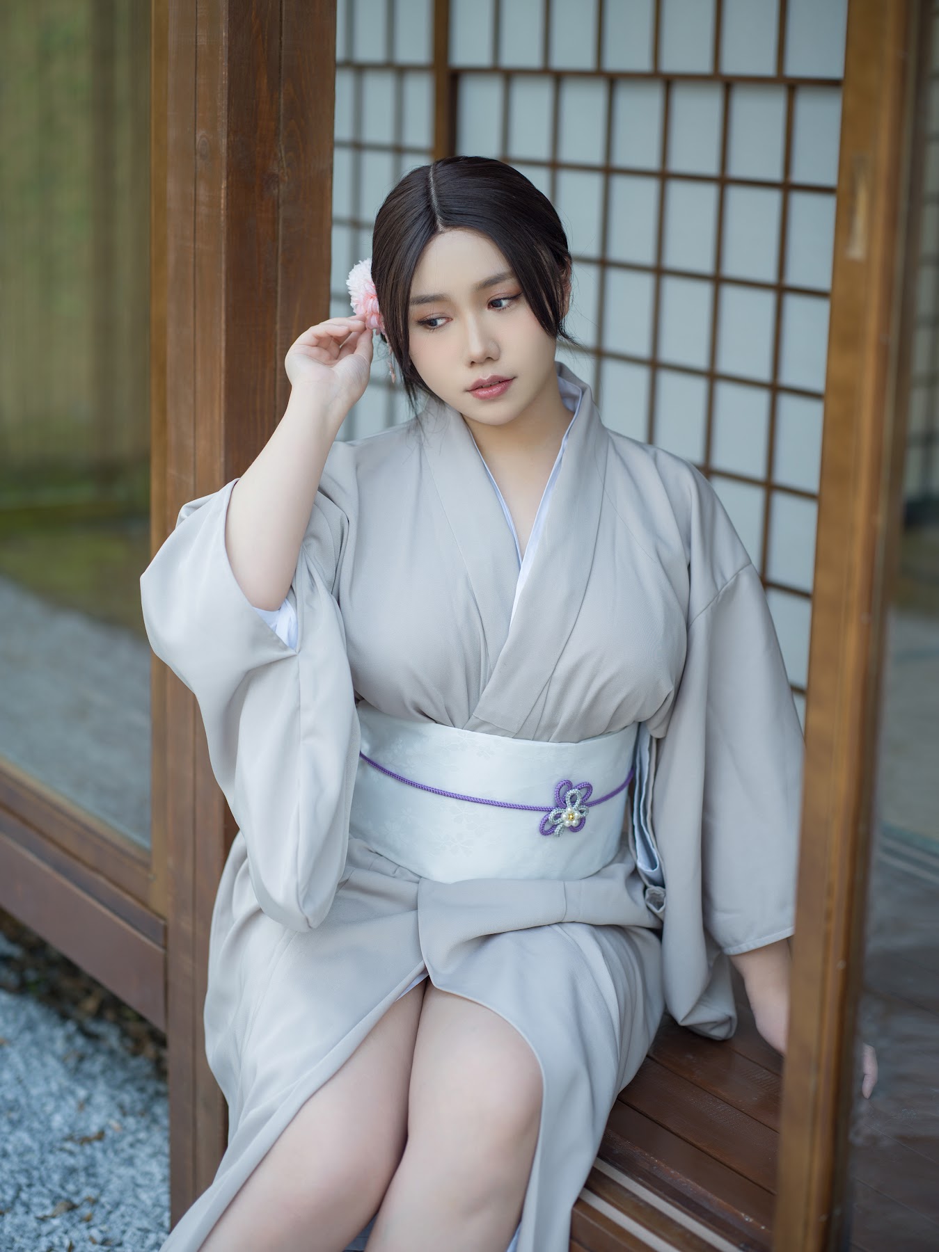 Coser@麻花麻花酱 – 兽耳和服 - P19