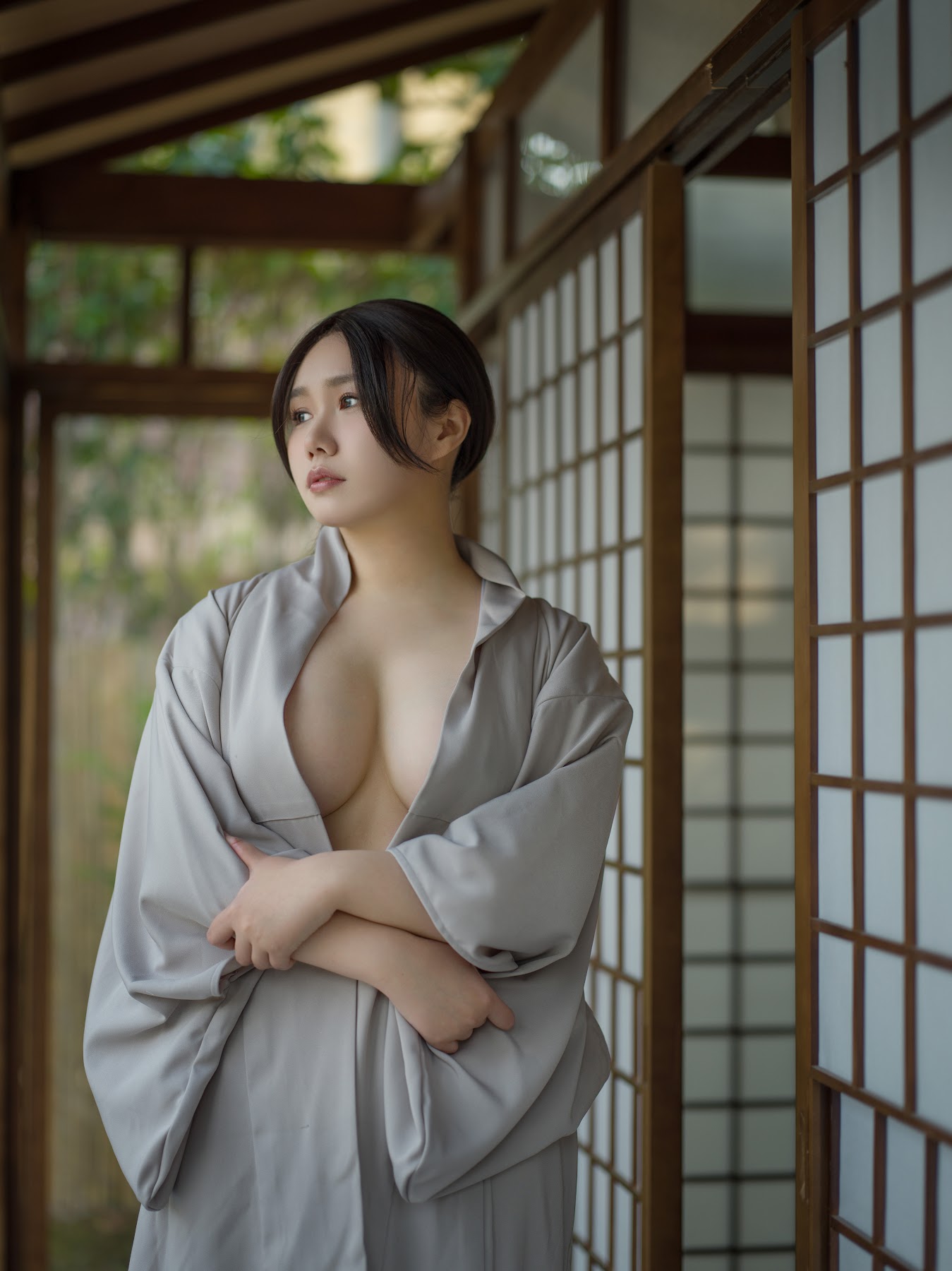 Coser@麻花麻花酱 – 兽耳和服 - P42