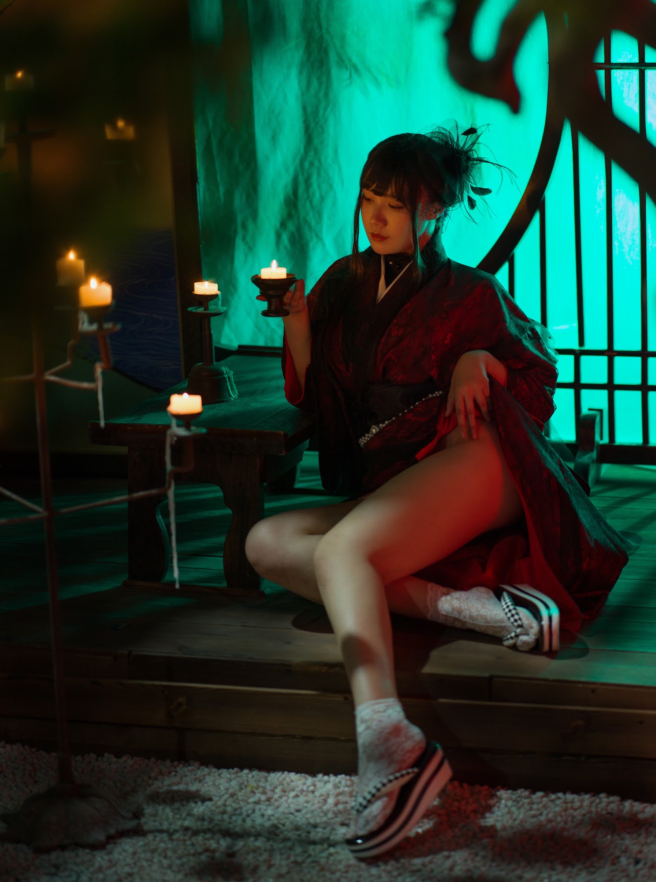 Coser@麻花麻花酱 – 兽耳和服 - P4