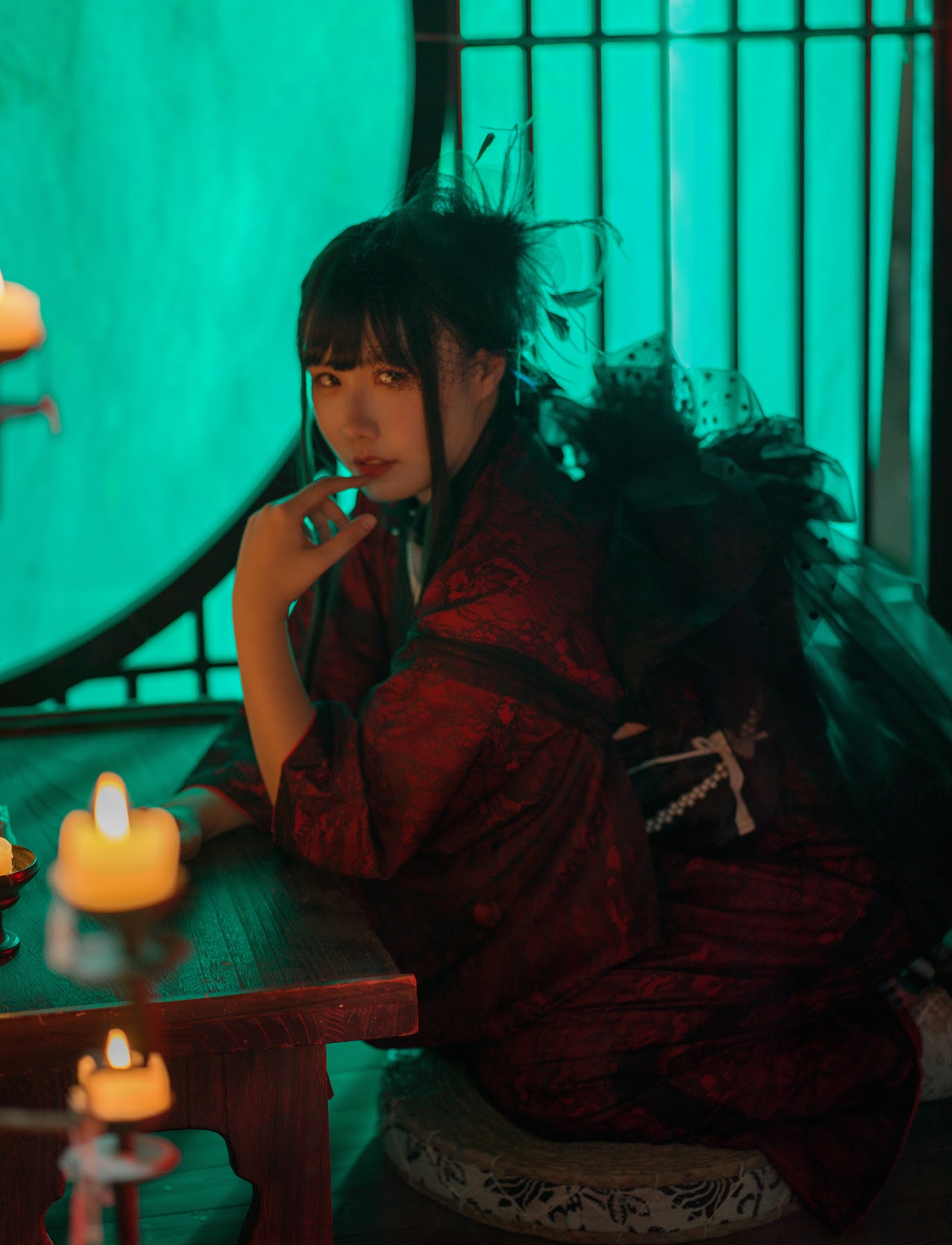 Coser@麻花麻花酱 – 兽耳和服 - P6