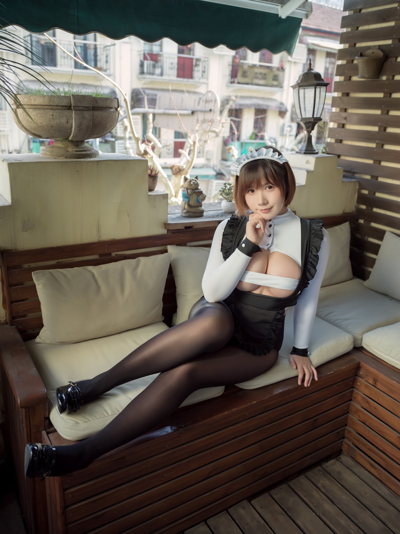 Coser@麻花麻花酱 – 女仆系列 - P28