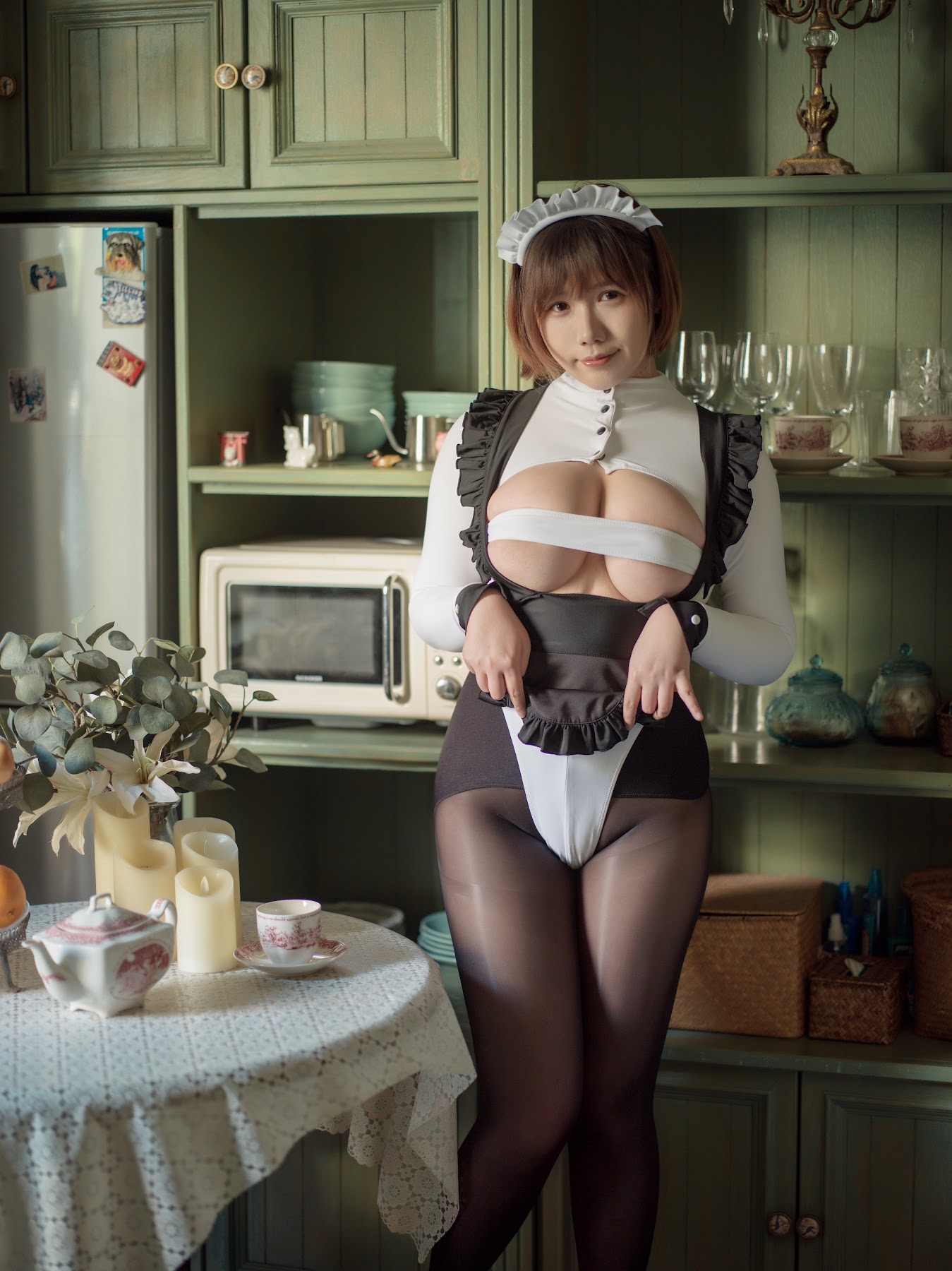 Coser@麻花麻花酱 – 女仆系列 - P39