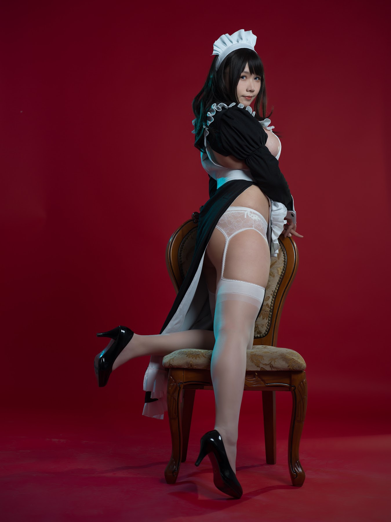 Coser@麻花麻花酱 – 女仆系列 - P53