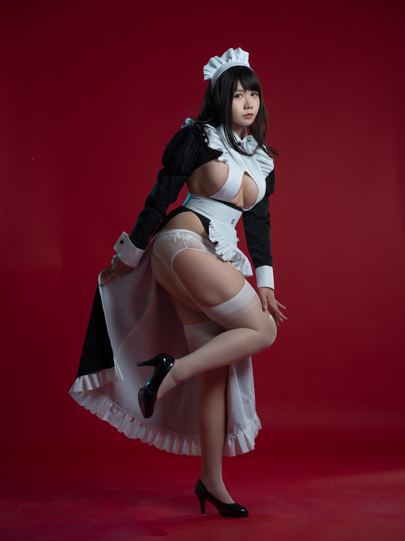 Coser@麻花麻花酱 – 女仆系列 - P57