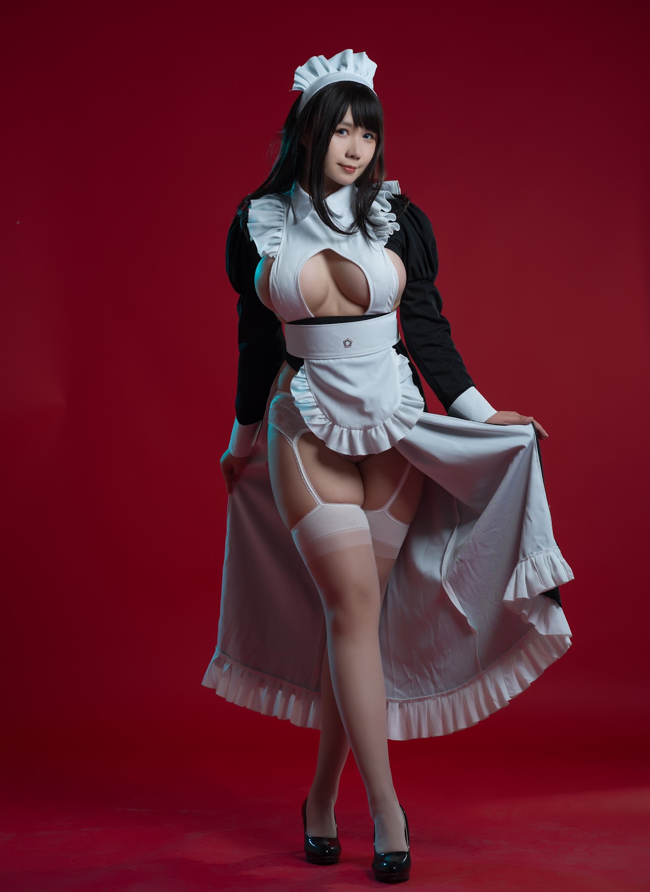 Coser@麻花麻花酱 – 女仆系列 - P58