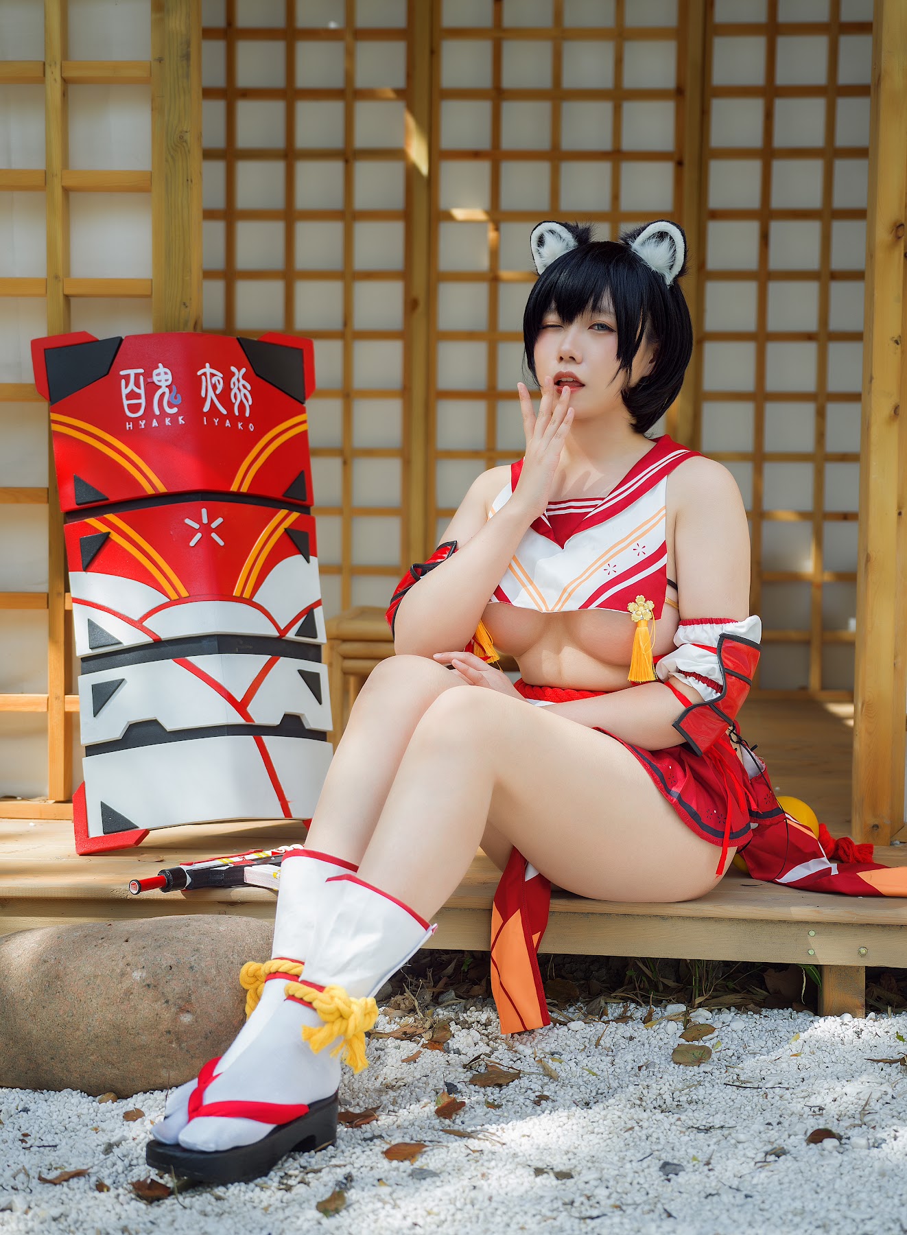 Coser@麻花麻花酱 – 椿 - P25