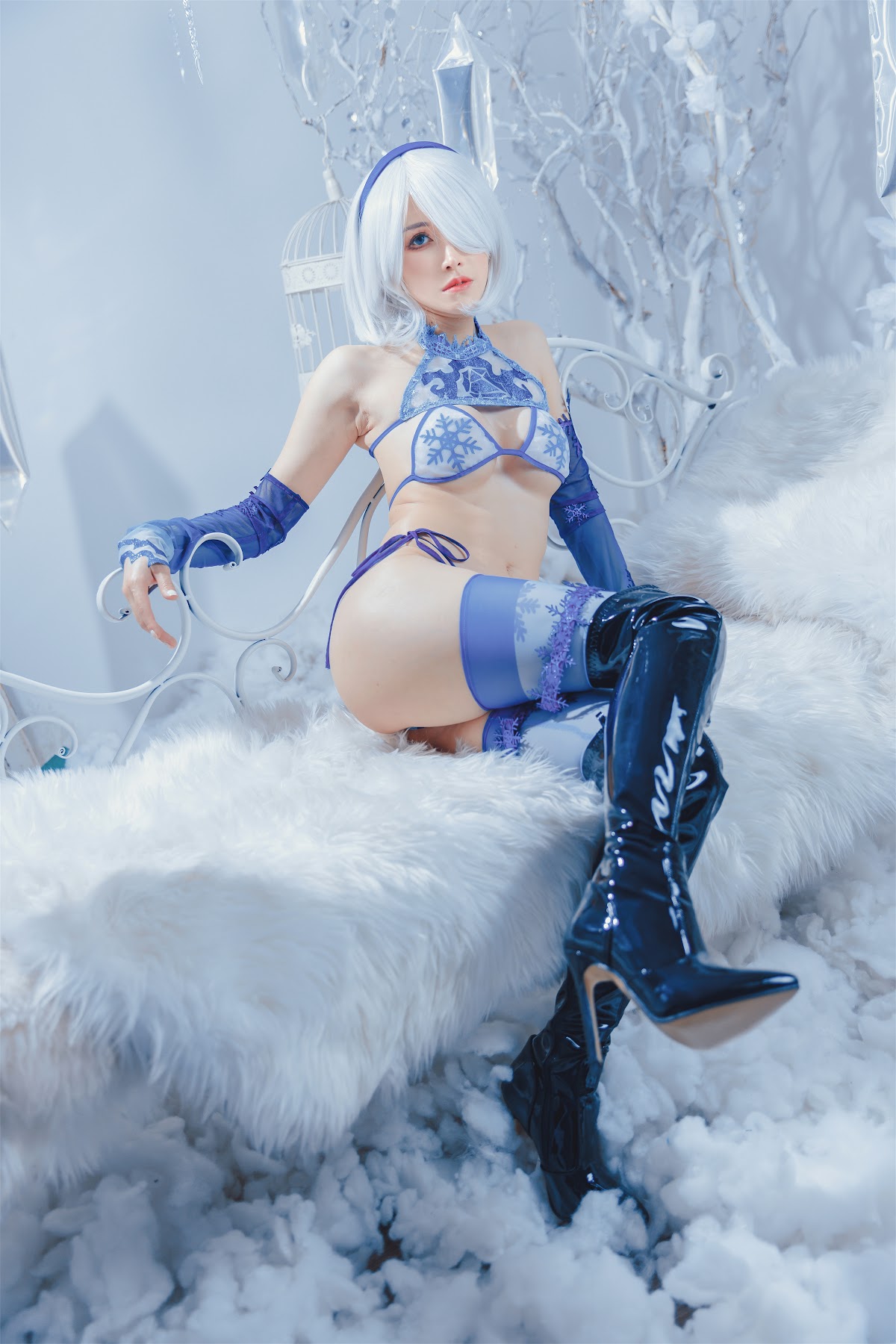 Coser@鹿八岁 – 尼尔 机械纪元 2B冰雪 - P2