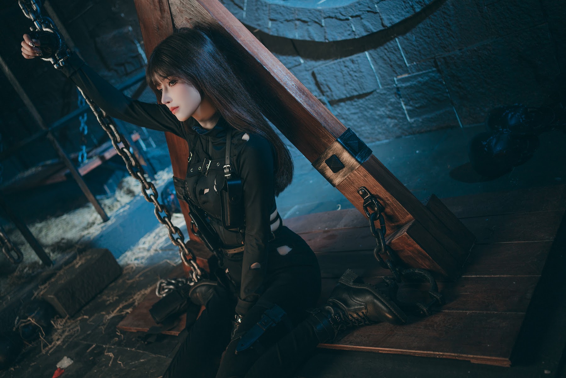 Coser@鹿八岁 – 特工的堕落 后篇 - P25
