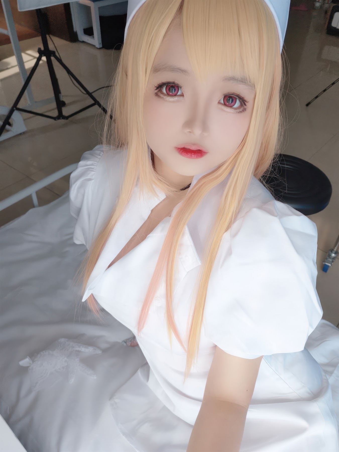 Coser@日奈娇 – 喜多川海梦 护士 - P36
