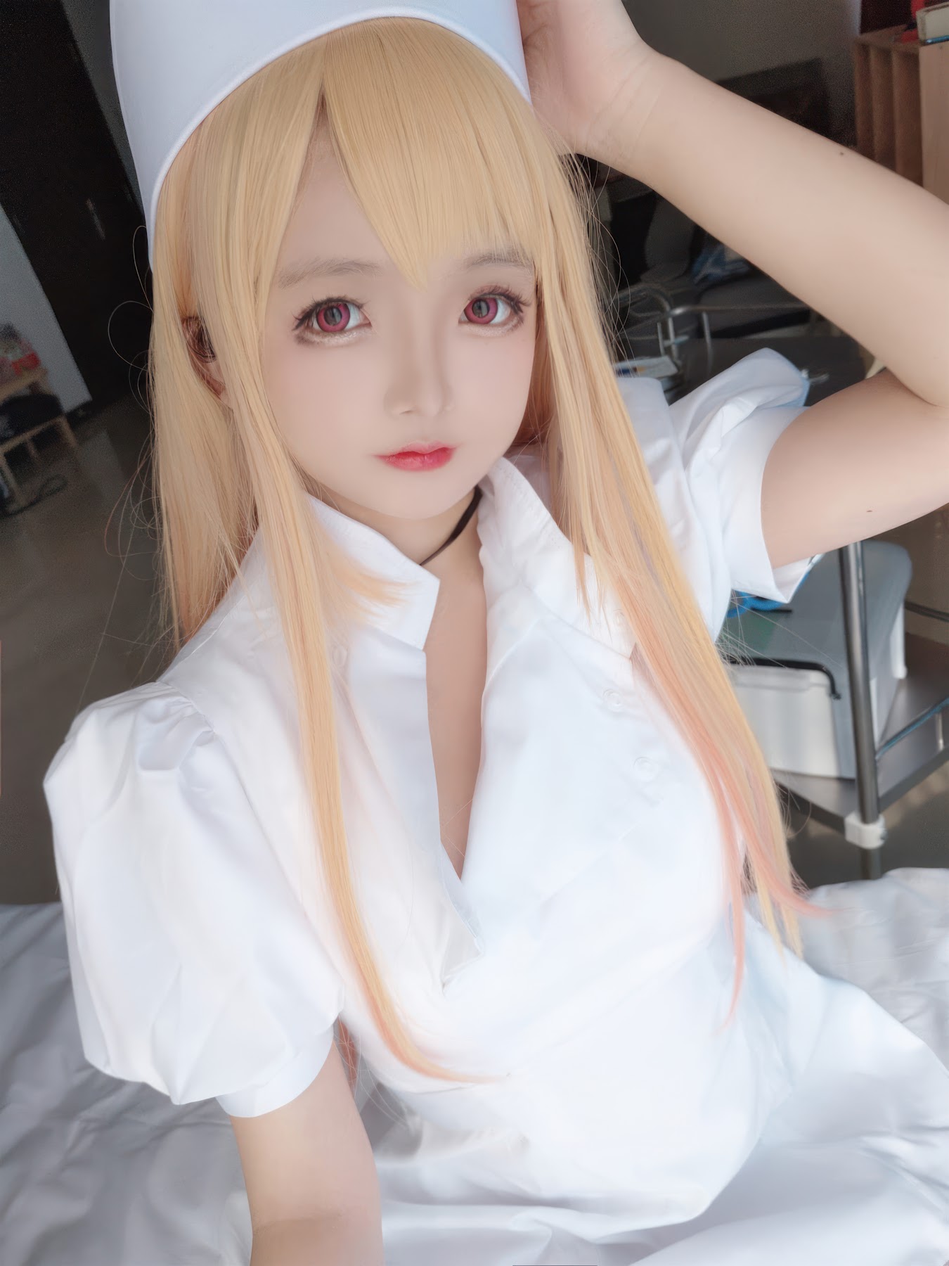 Coser@日奈娇 – 喜多川海梦 护士 - P39
