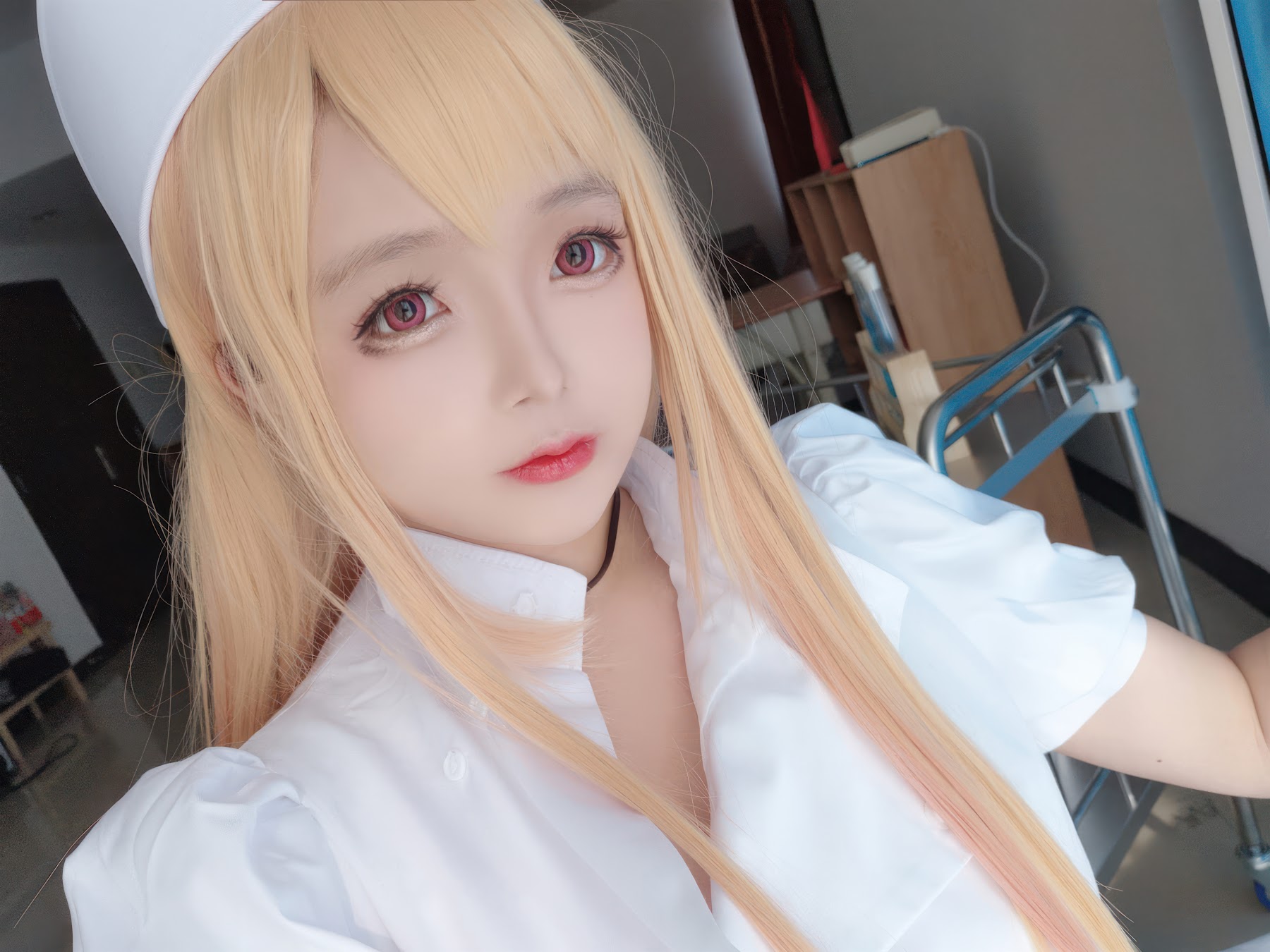 Coser@日奈娇 – 喜多川海梦 护士 - P40