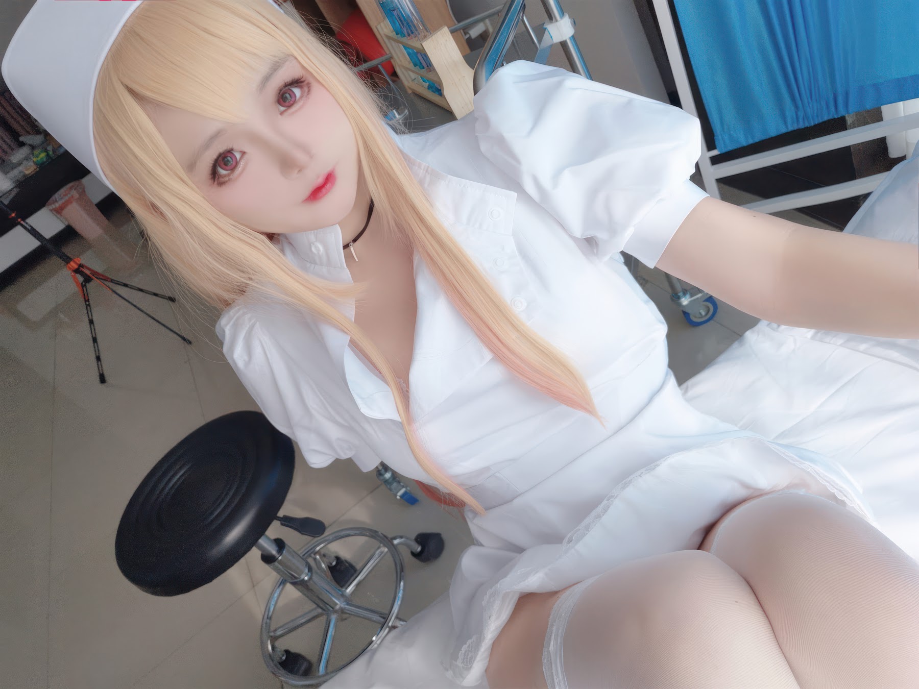 Coser@日奈娇 – 喜多川海梦 护士 - P42