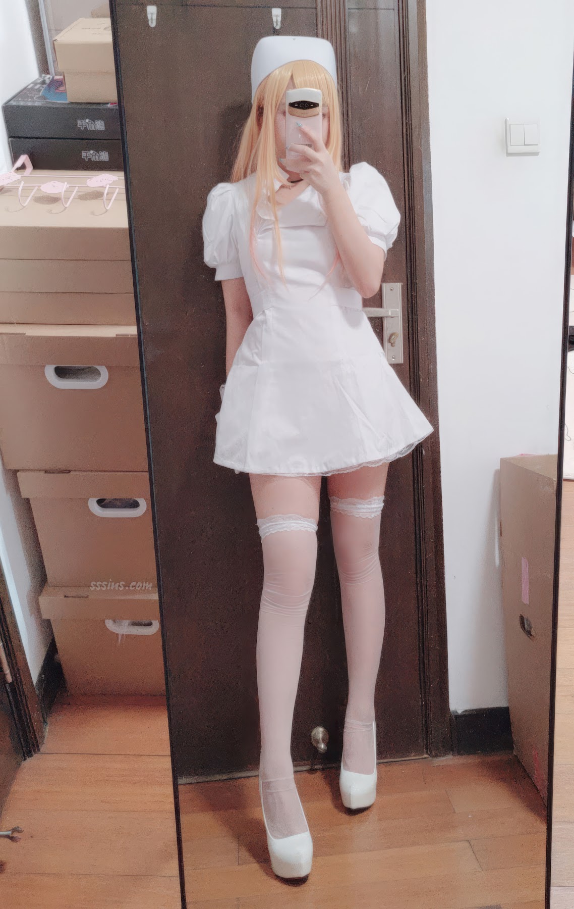 Coser@日奈娇 – 喜多川海梦 护士 - P47
