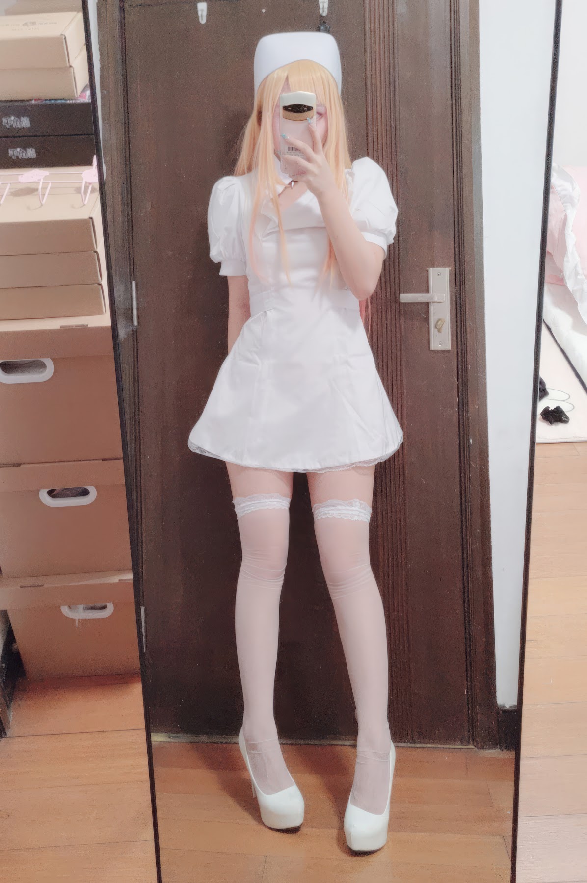 Coser@日奈娇 – 喜多川海梦 护士 - P48
