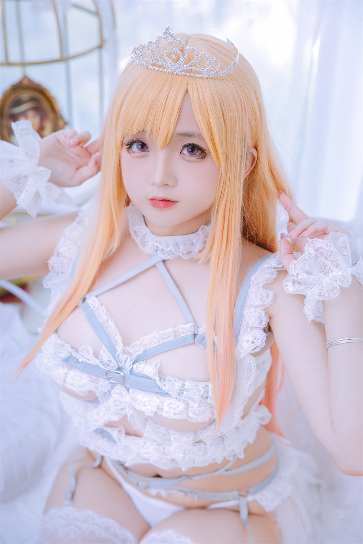 Coser@日奈娇 – 喜多川海梦 花嫁 - P9