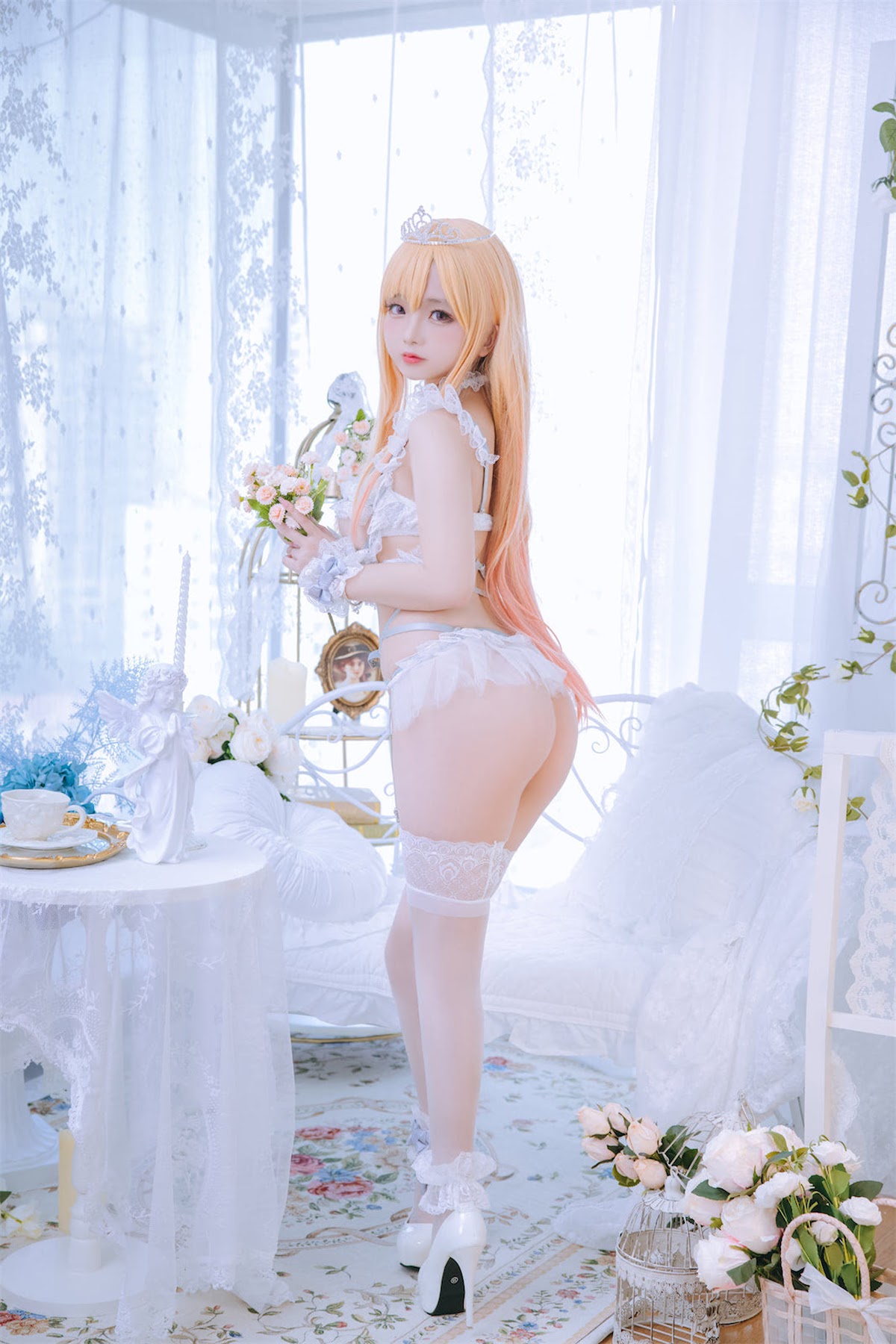 Coser@日奈娇 – 喜多川海梦 花嫁 - P10
