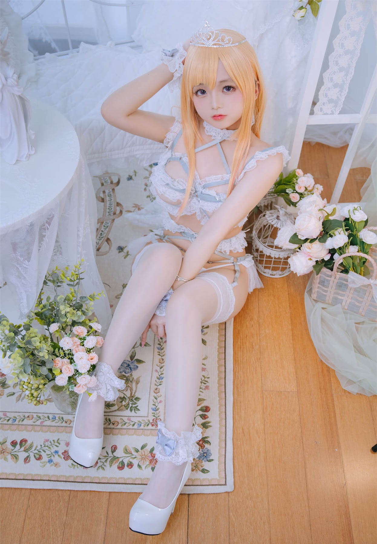 Coser@日奈娇 – 喜多川海梦 花嫁 - P1