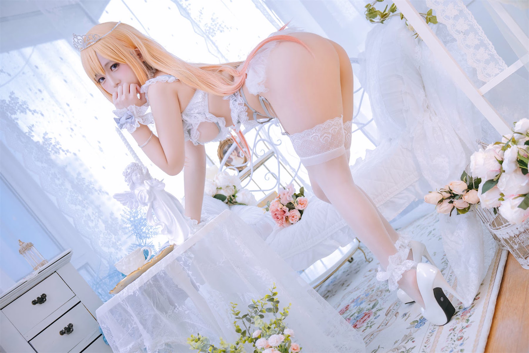 Coser@日奈娇 – 喜多川海梦 花嫁 - P25