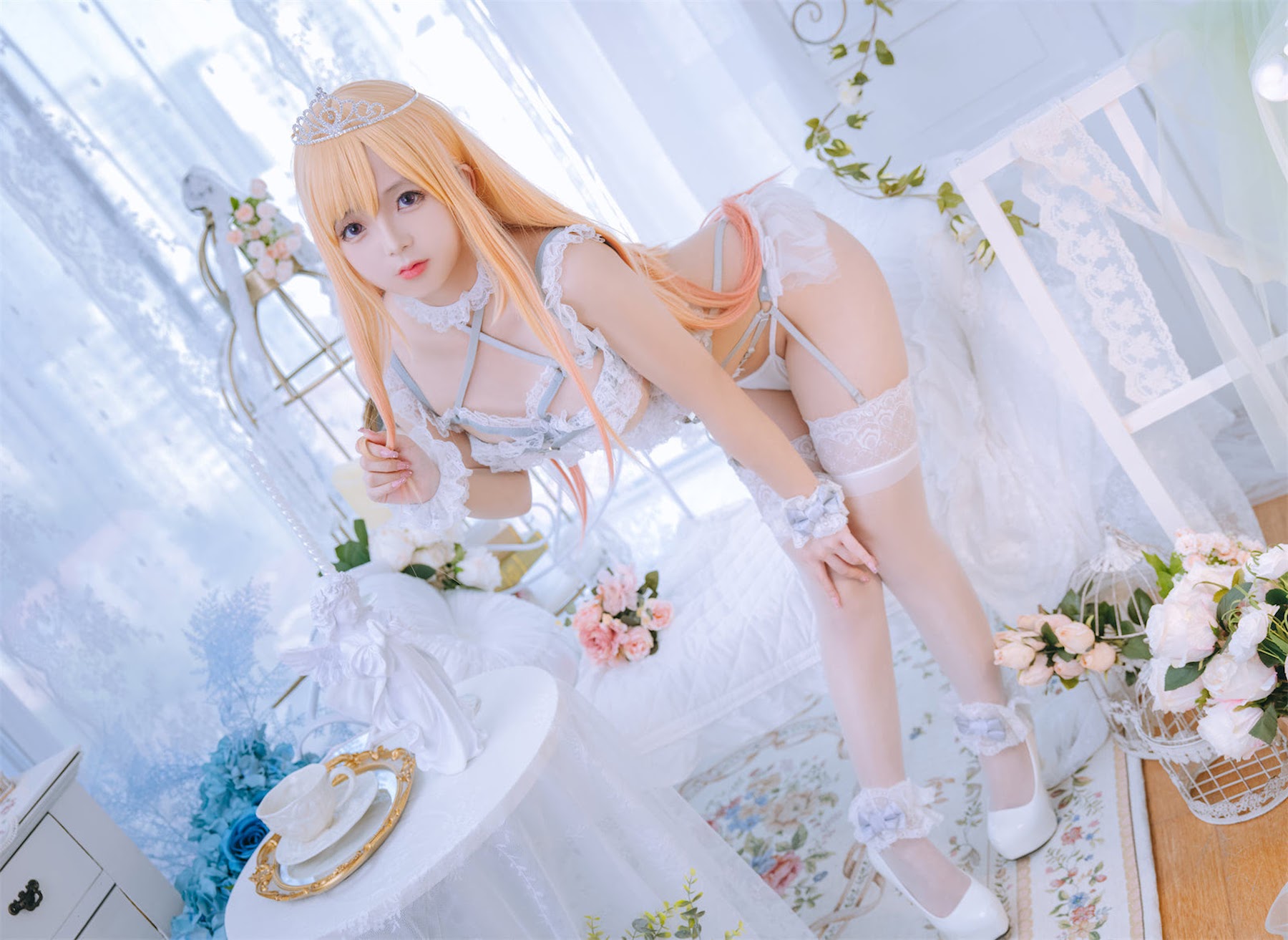 Coser@日奈娇 – 喜多川海梦 花嫁 - P3