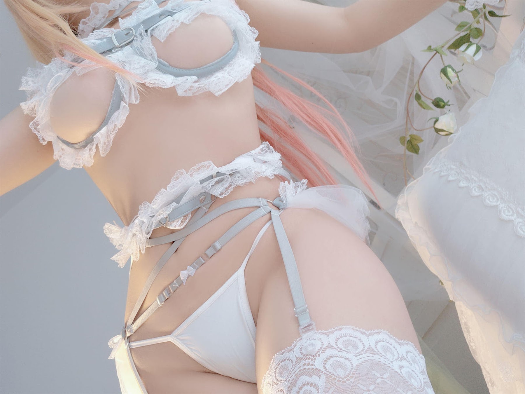 Coser@日奈娇 – 喜多川海梦 花嫁 - P54