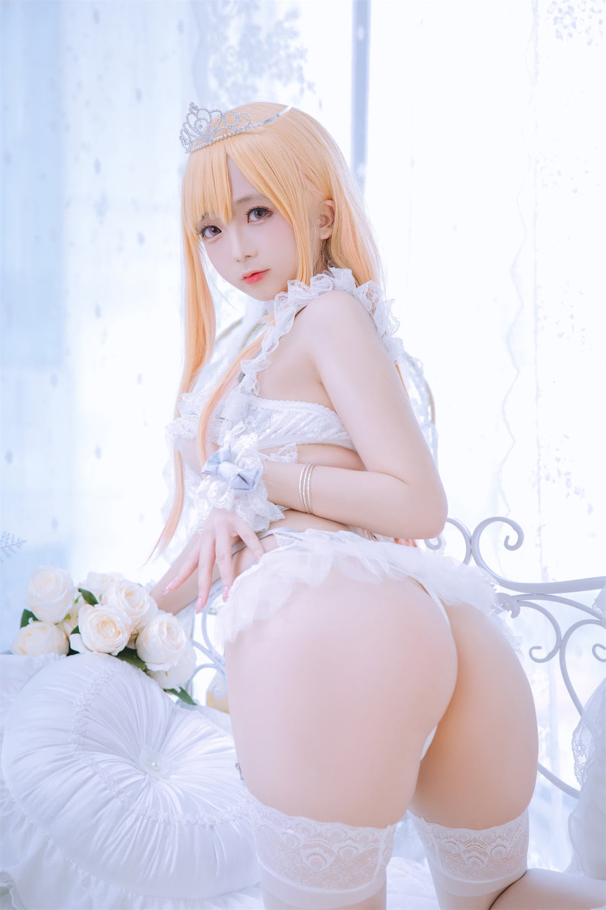 Coser@日奈娇 – 喜多川海梦 花嫁 - P8