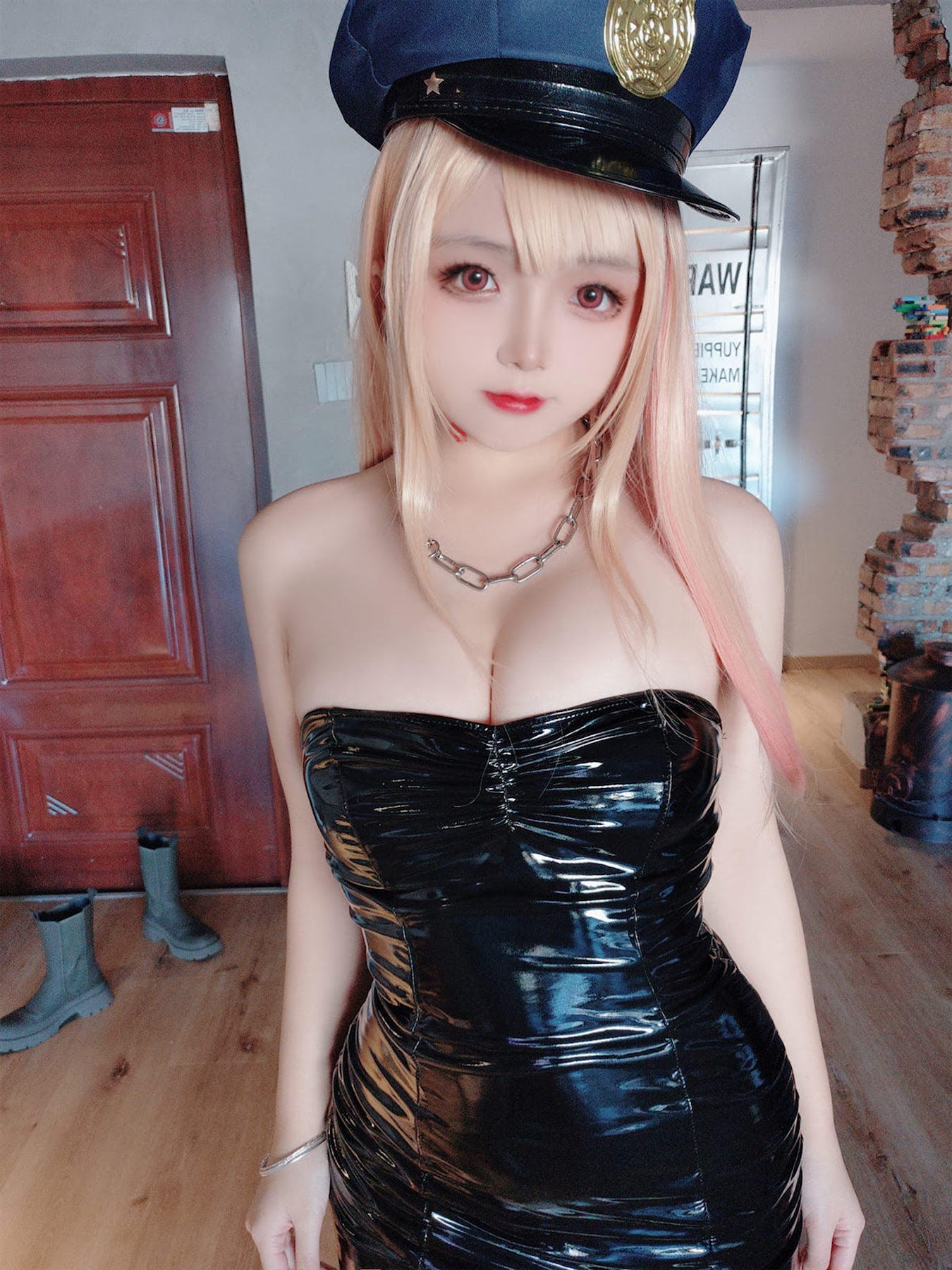 Coser@日奈娇 – 喜多川海梦女警 - P58