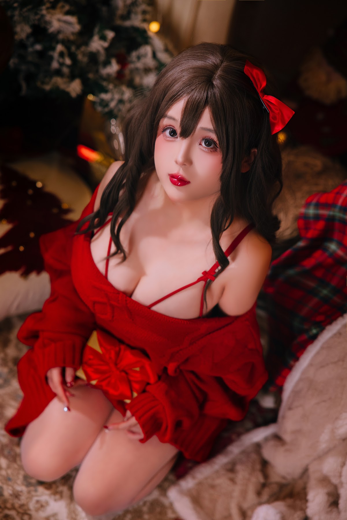 Coser@日奈娇 – 圣诞毛衣A+B - P23