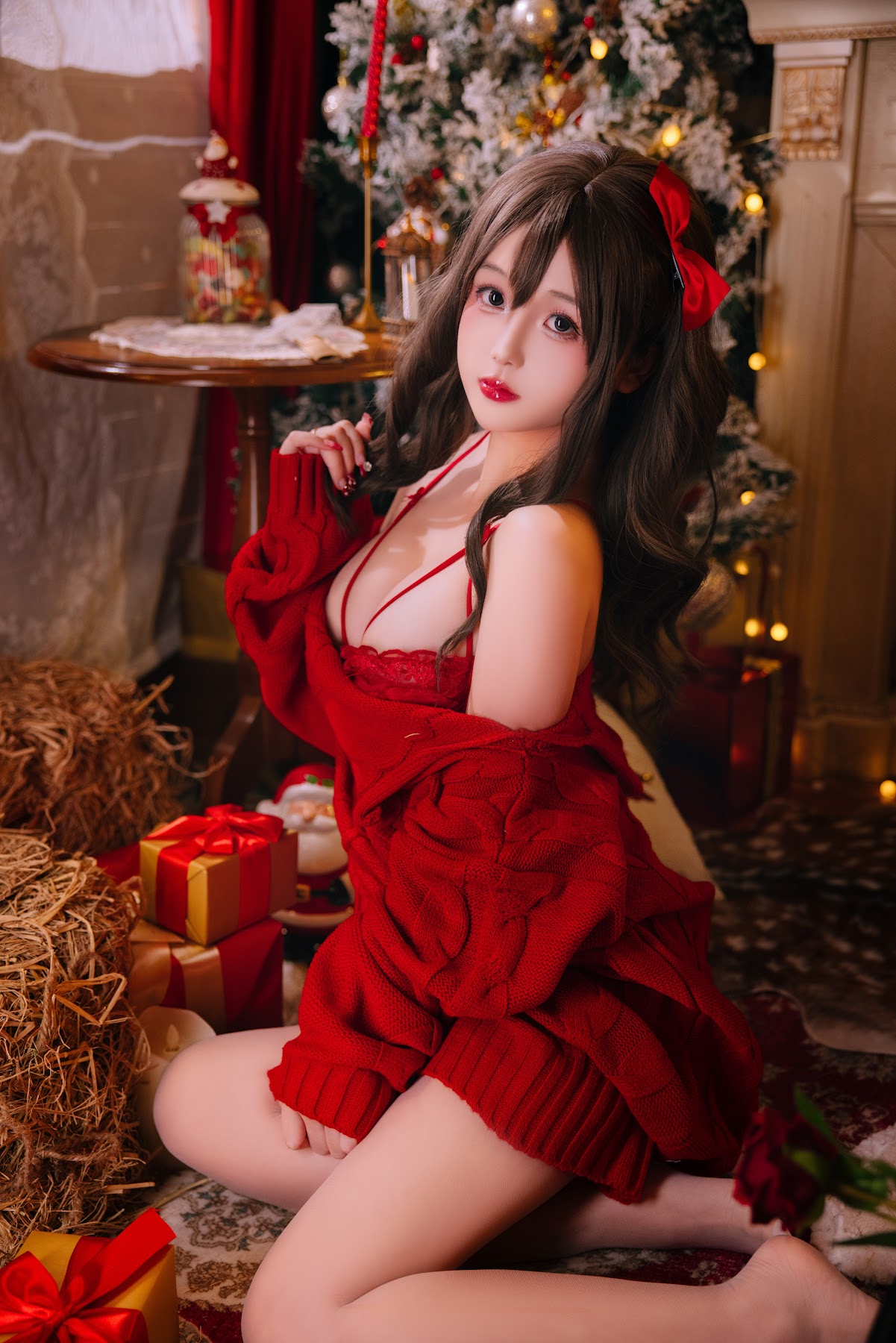 Coser@日奈娇 – 圣诞毛衣A+B - P3