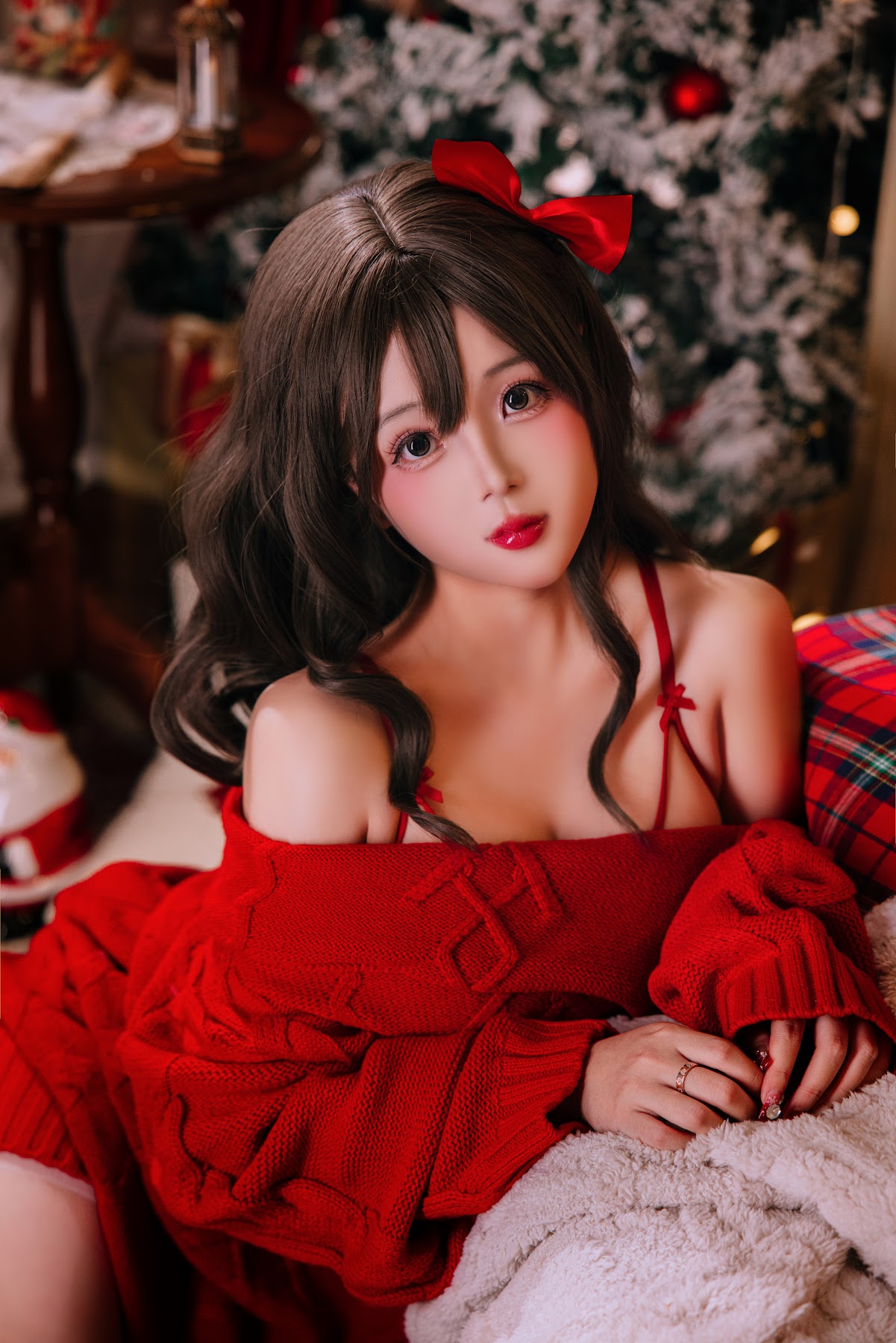 Coser@日奈娇 – 圣诞毛衣A+B - P8