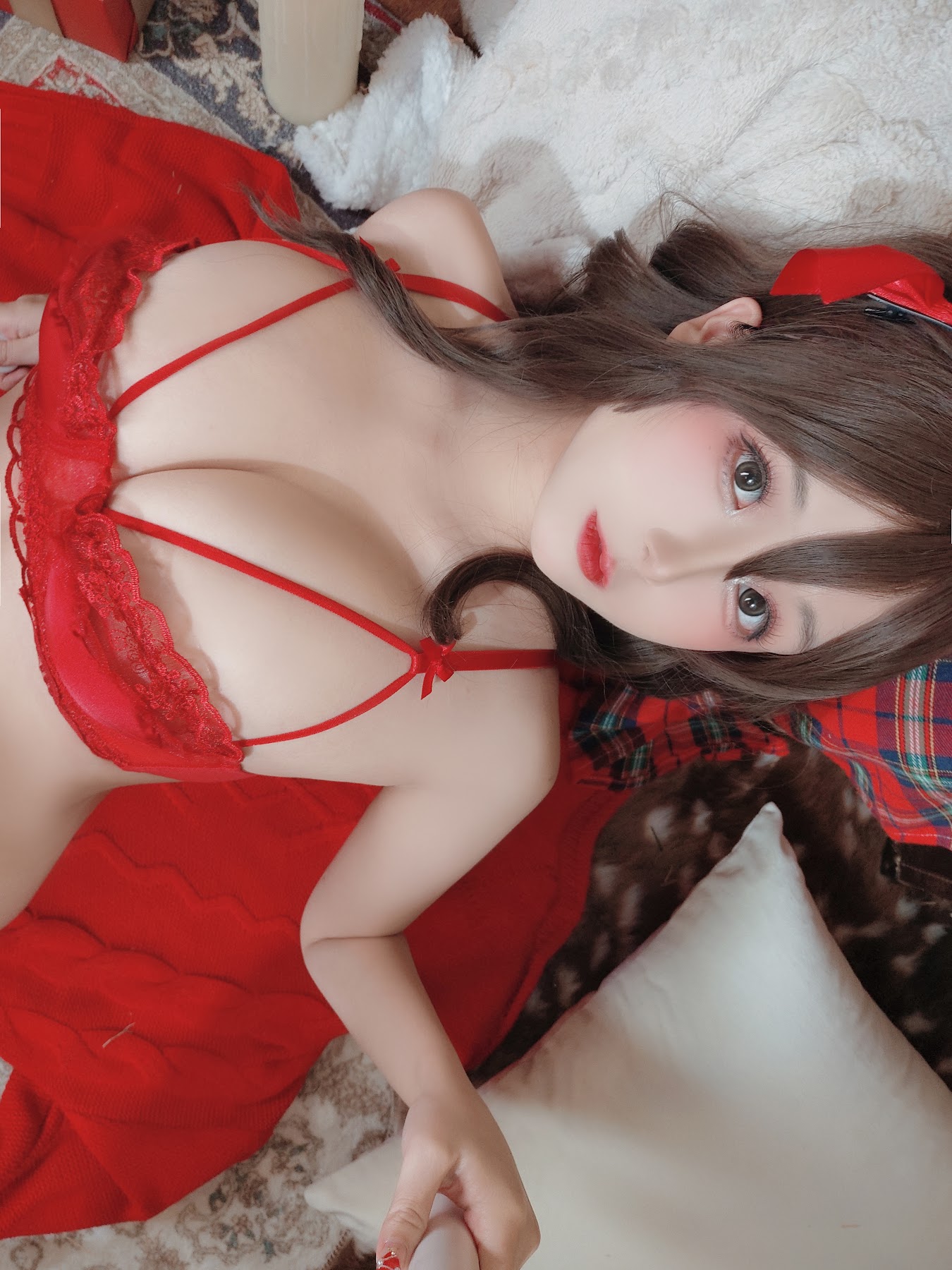 Coser@日奈娇 – 圣诞毛衣A+B - P93