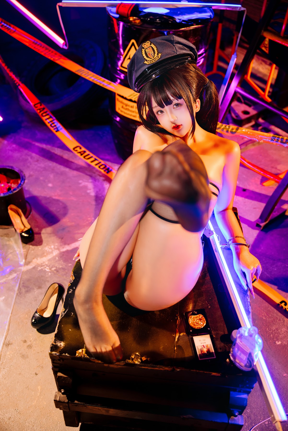 Coser@日奈娇 – 实习女警 - P14