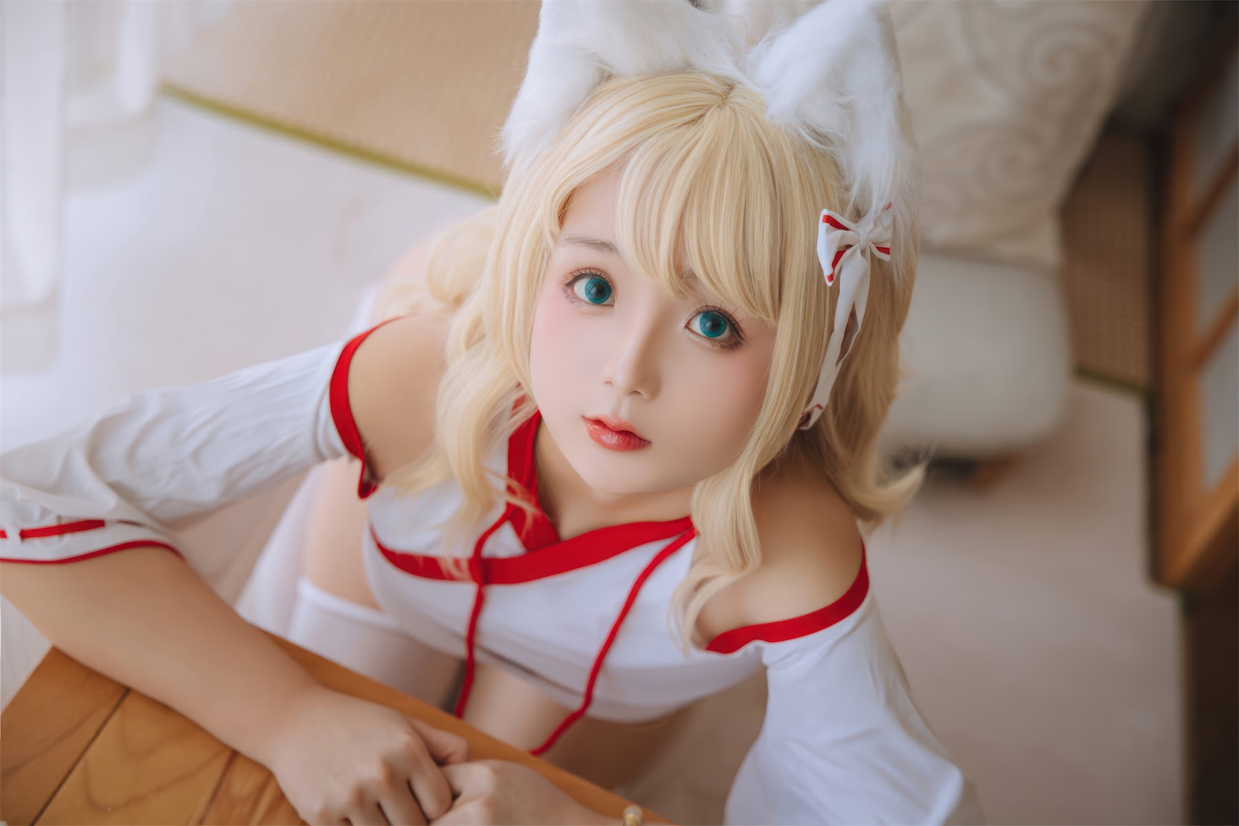 Coser@日奈娇 – 小狐狸巫女 - P30