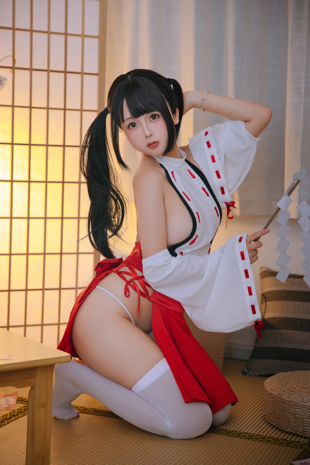 Coser@日奈娇 – 御币巫女 - P39