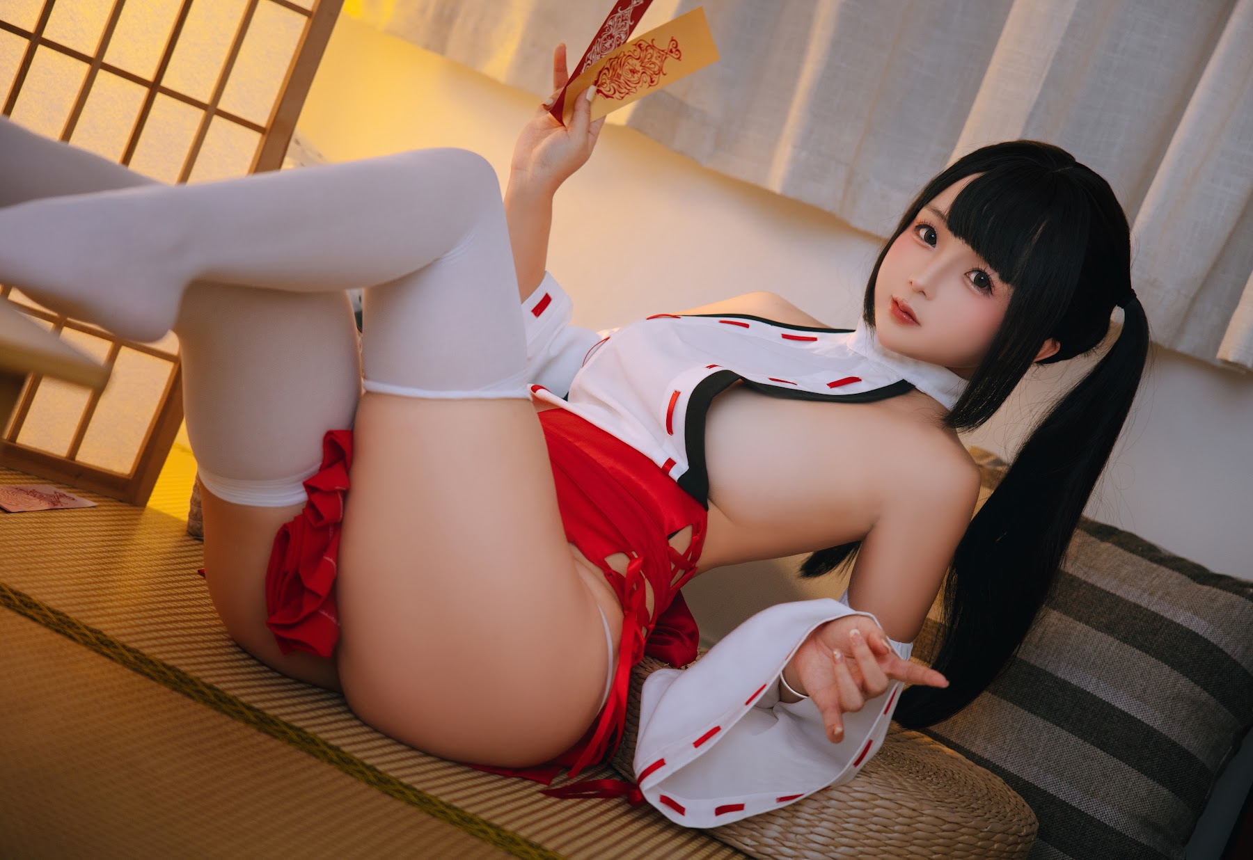 Coser@日奈娇 – 御币巫女 - P49