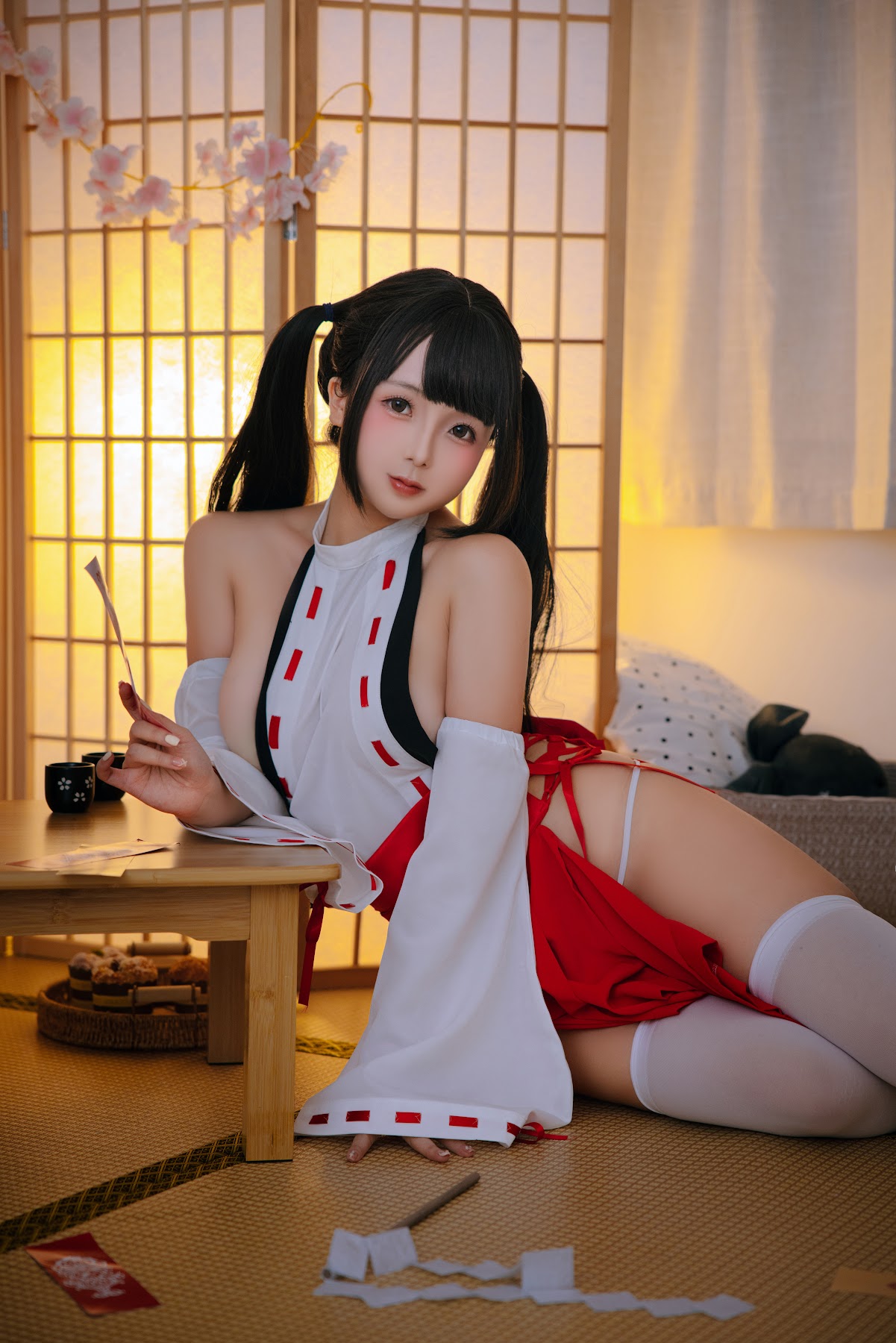 Coser@日奈娇 – 御币巫女 - P56