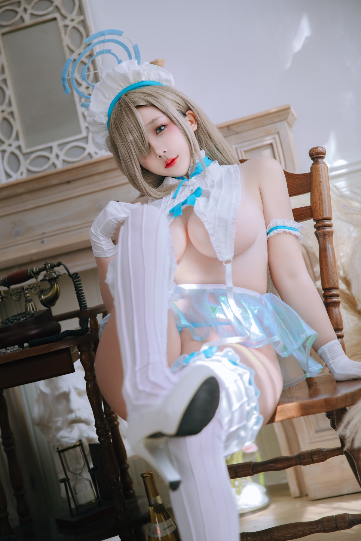 Coser@日奈娇 – 明日奈女仆 - P29