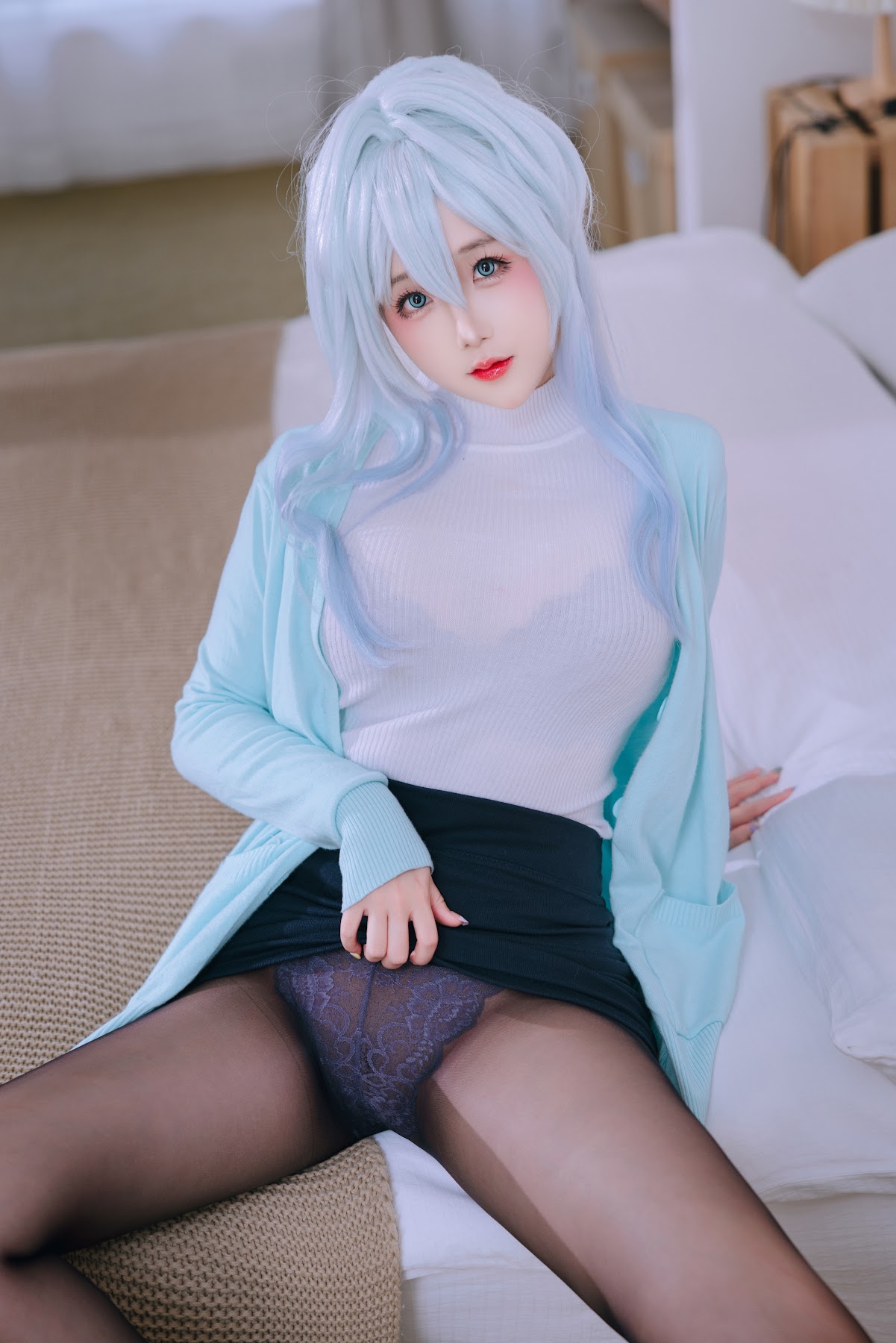 Coser@日奈娇 – 未亡人雪女 - P127